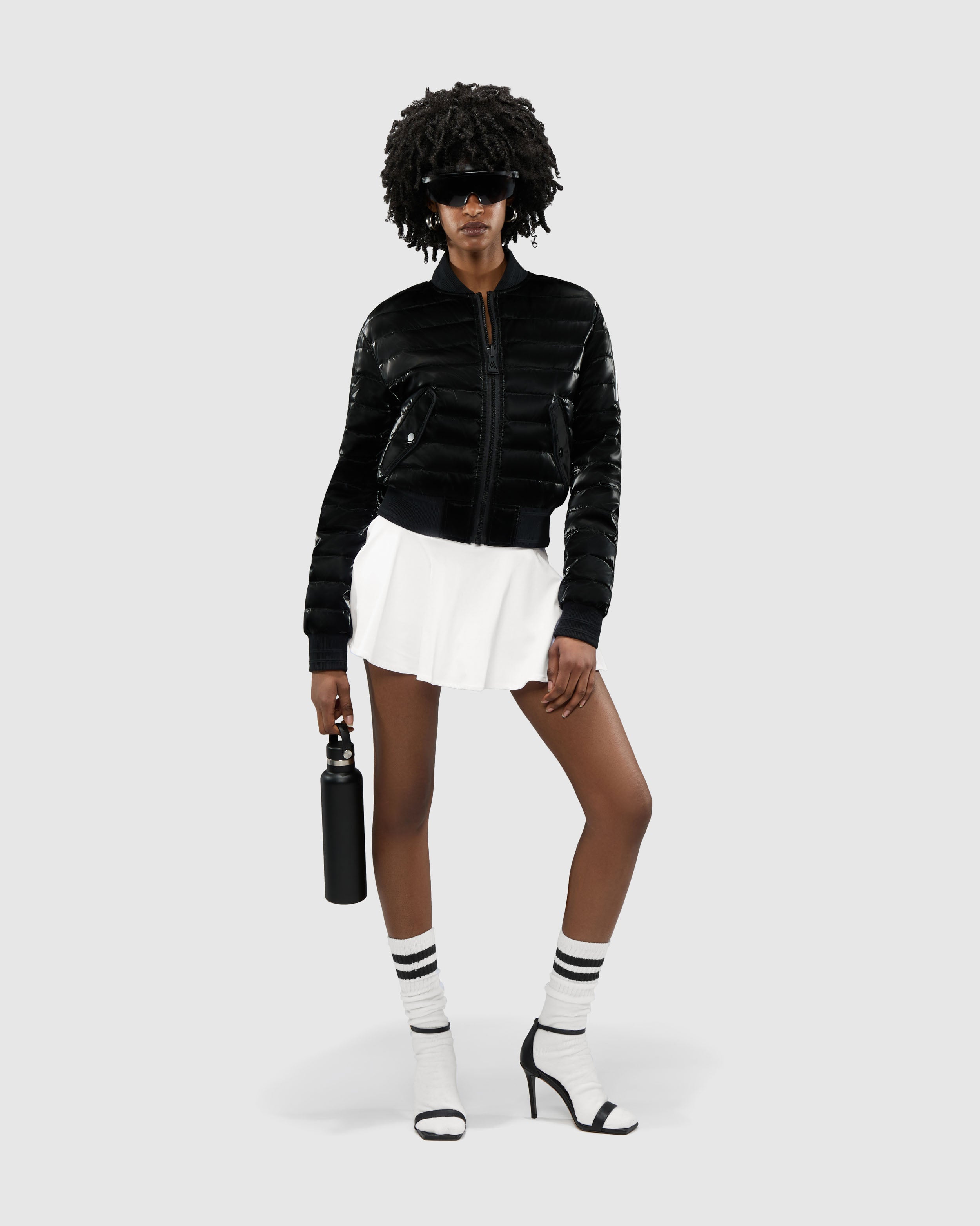 Cluza Reversible Quilted Bomber Jacket – Alpenhaus