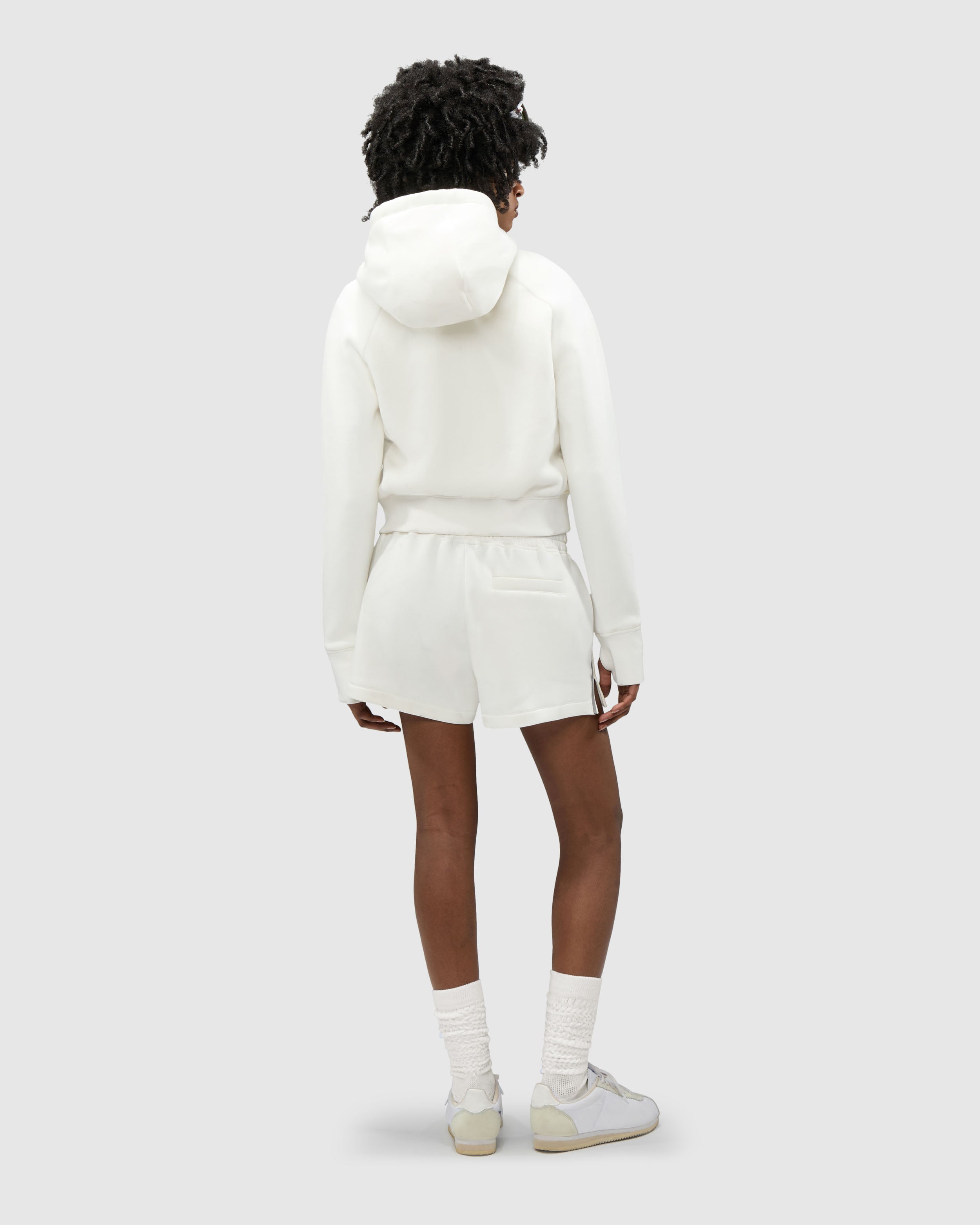 Sorlin Hybrid Insulated Bomber Jacket with Removable Hood