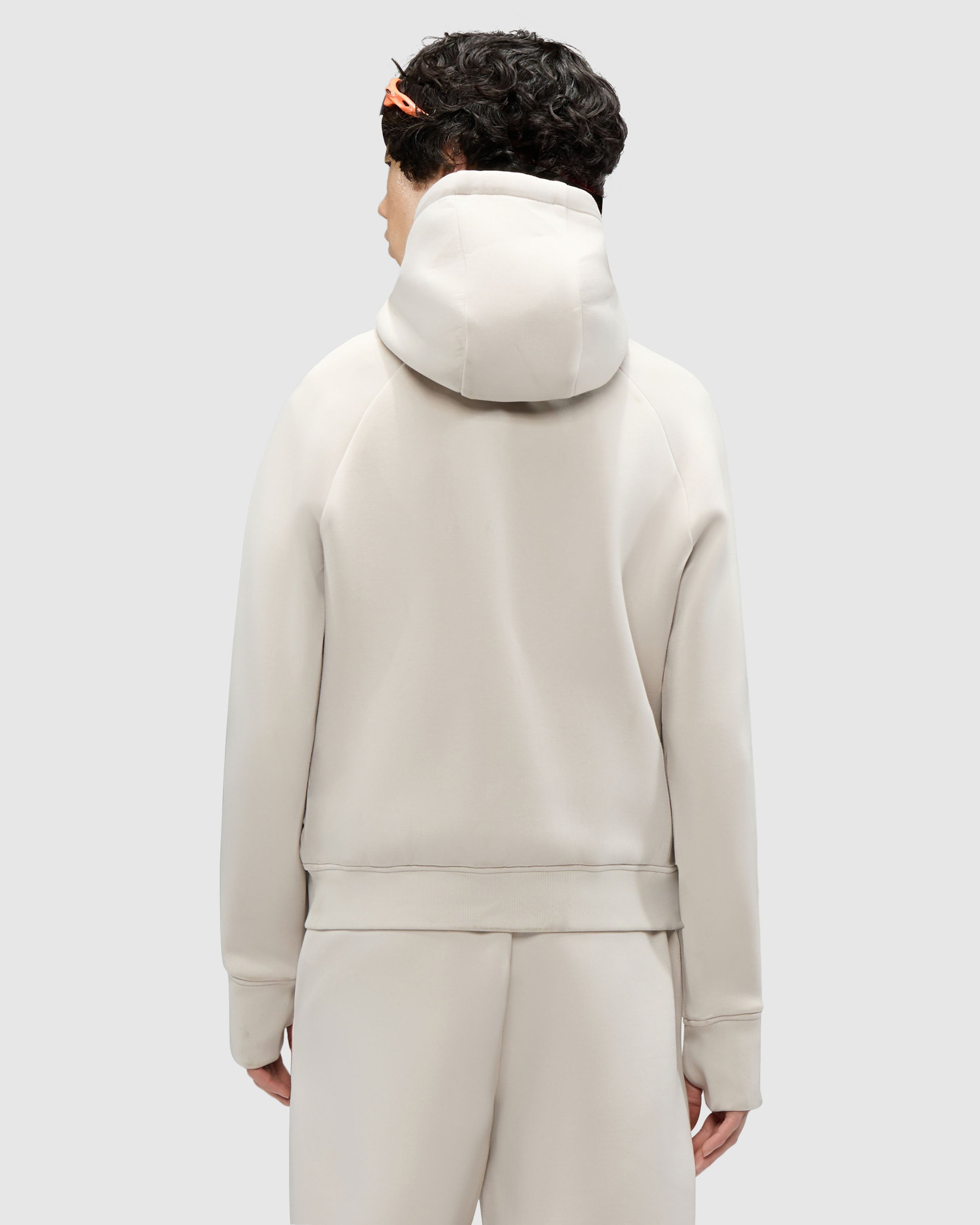Bornant Hybrid Insulated Bomber Jacket with Removable Hood