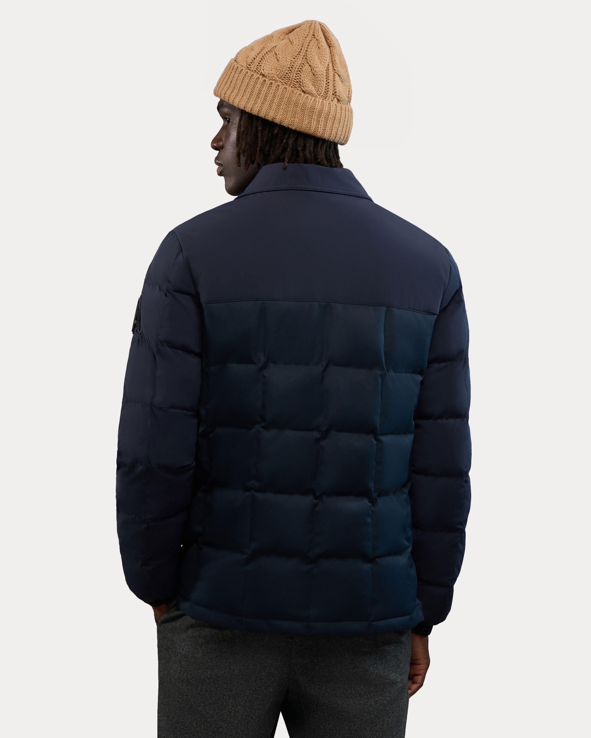 Berdiac Lightweight Transitional Mixed Media Quilted Jacket