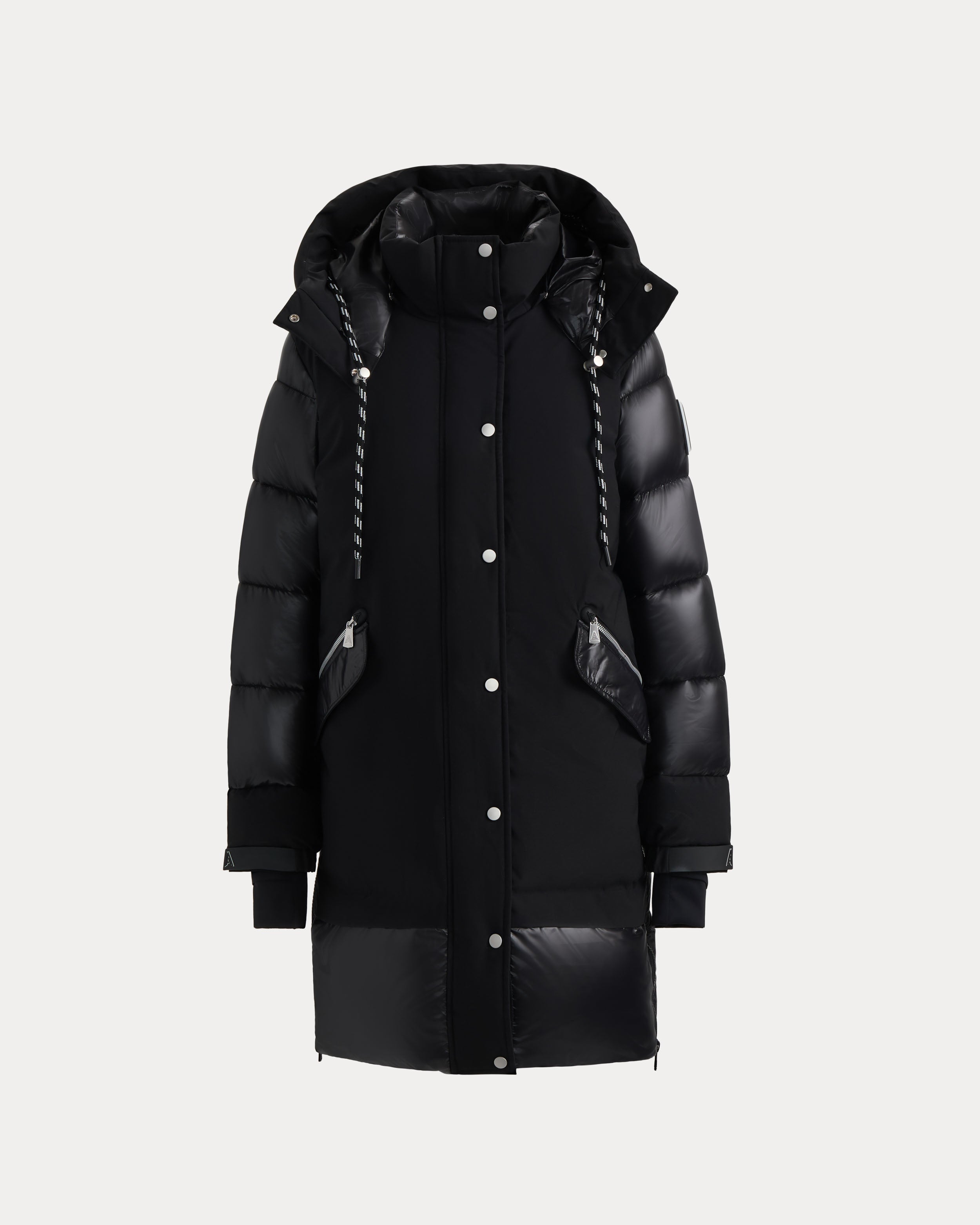 Brière Unisex Mixed media Puffer Parka