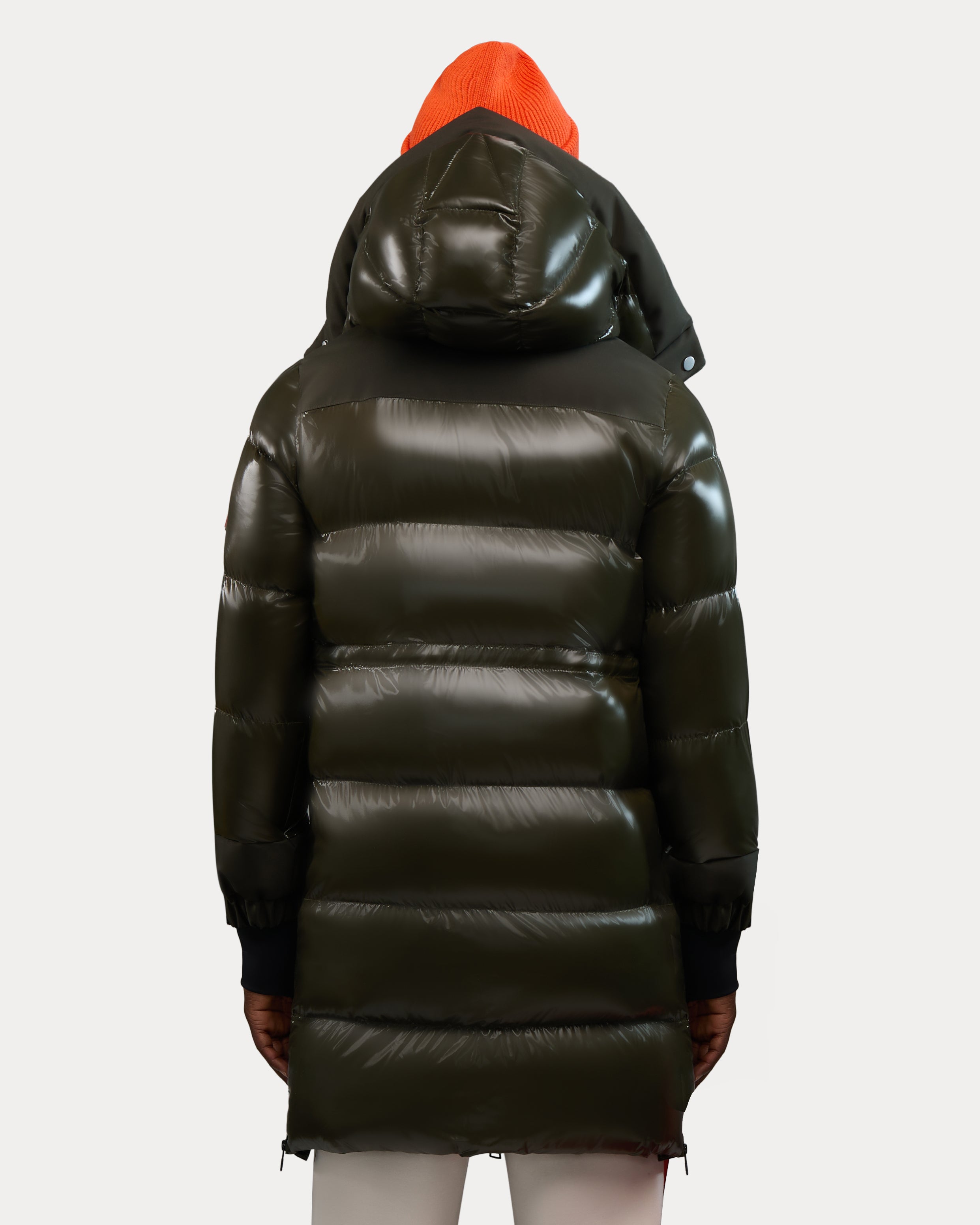 Brière Unisex Mixed media Puffer Parka