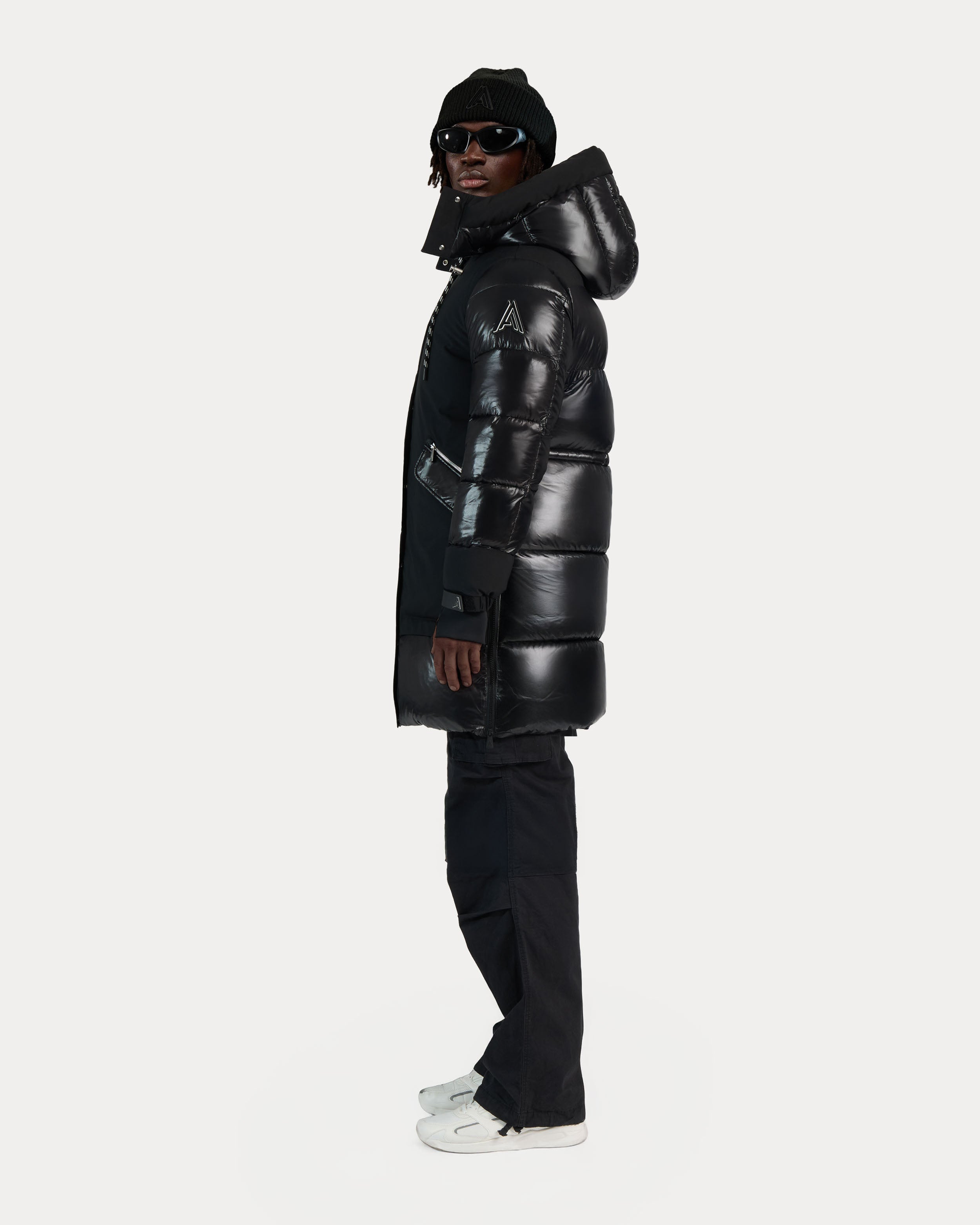 Brière Unisex Mixed media Puffer Parka