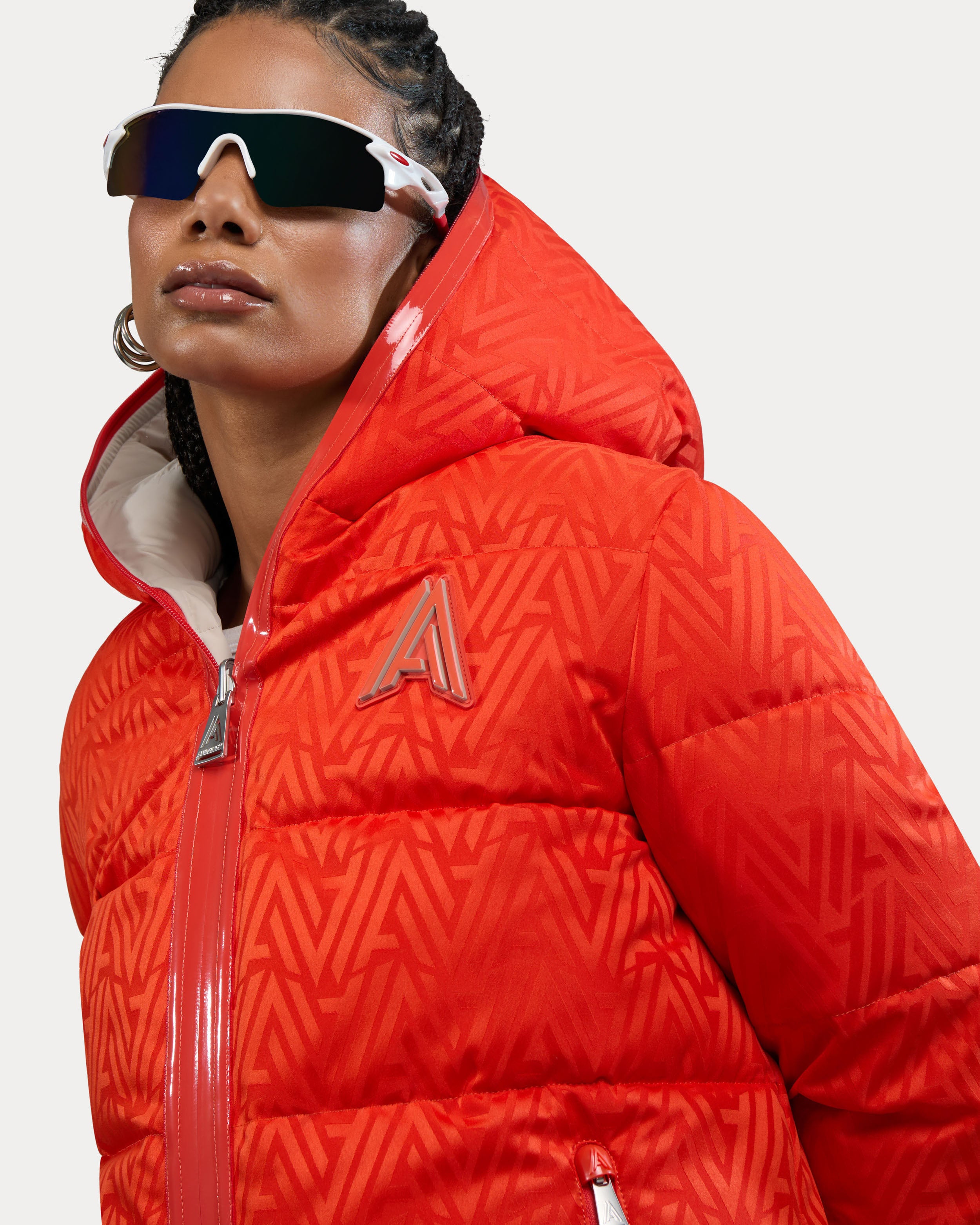 Horens Manteau Bouffant Réversible Unisexe