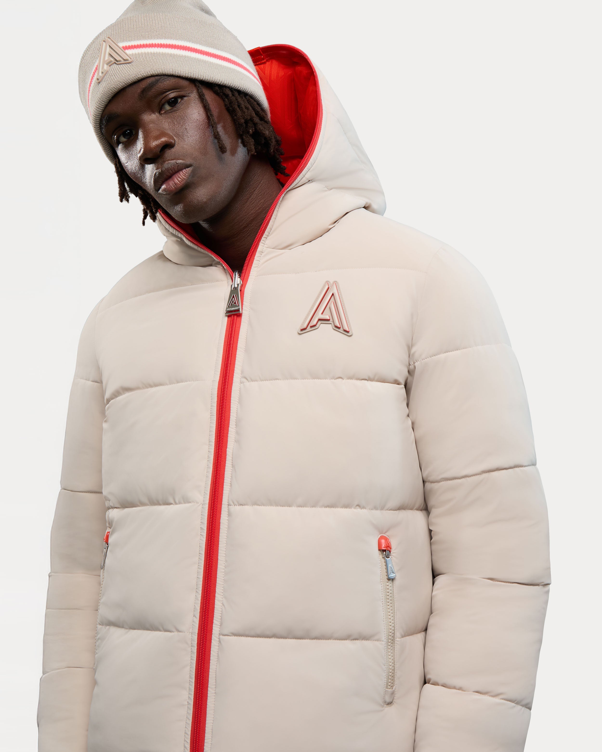 Horens Manteau Bouffant Réversible Unisexe