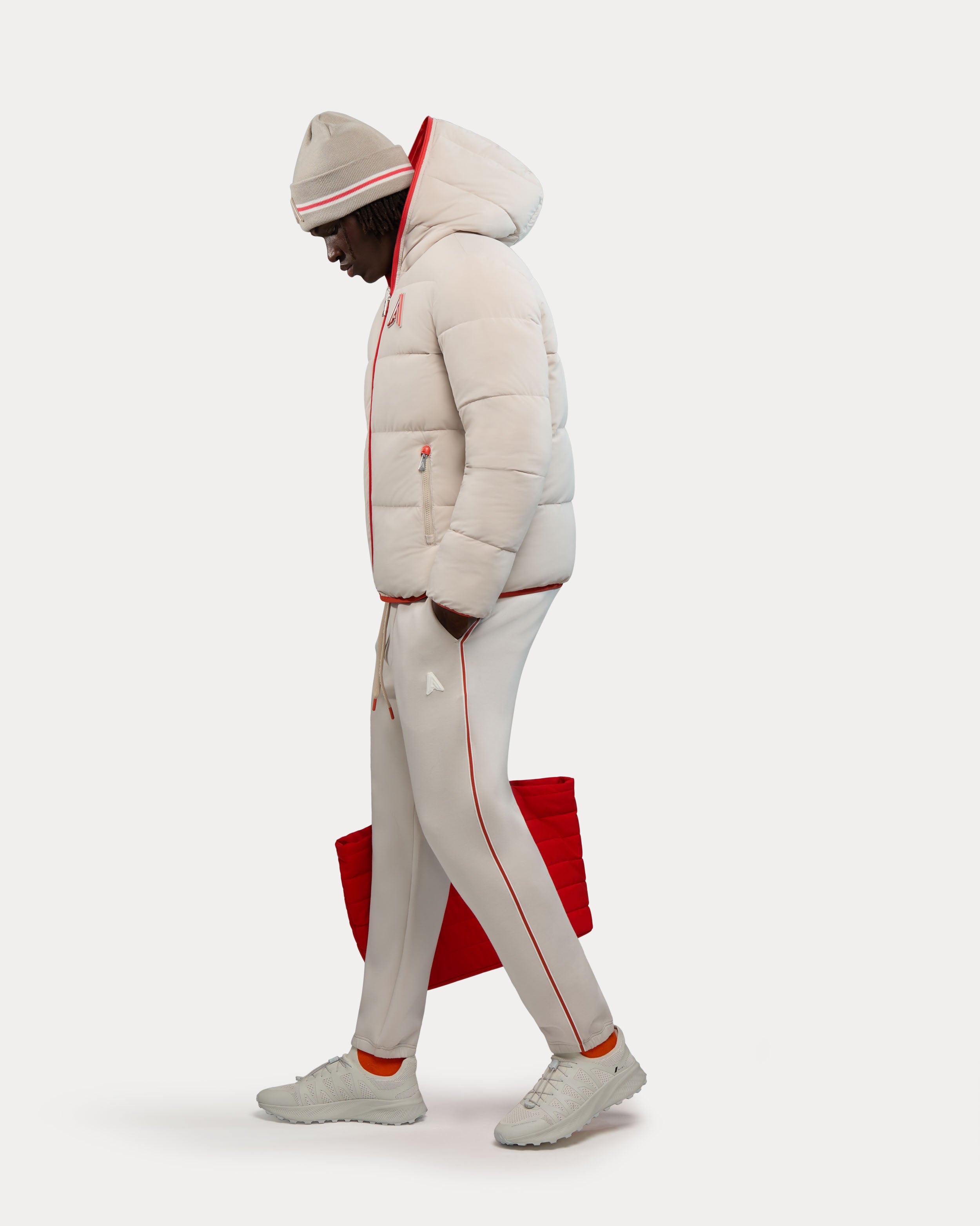 Horens Manteau Bouffant Réversible Unisexe