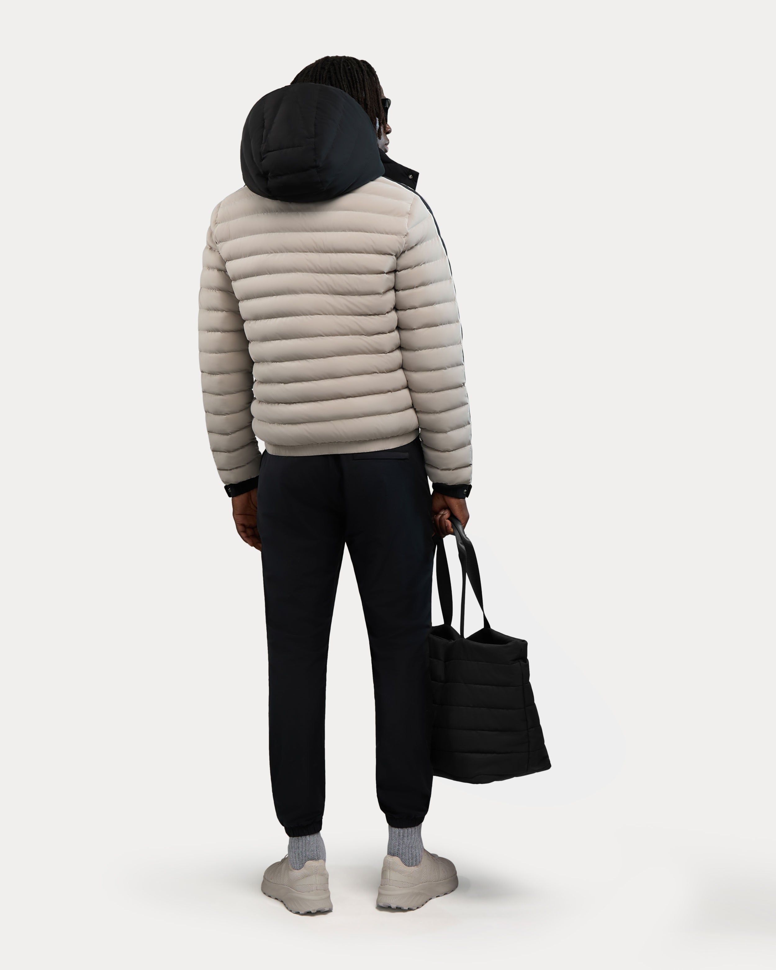 Uriage Lightweight Bomber Puffer with Removable Hood
