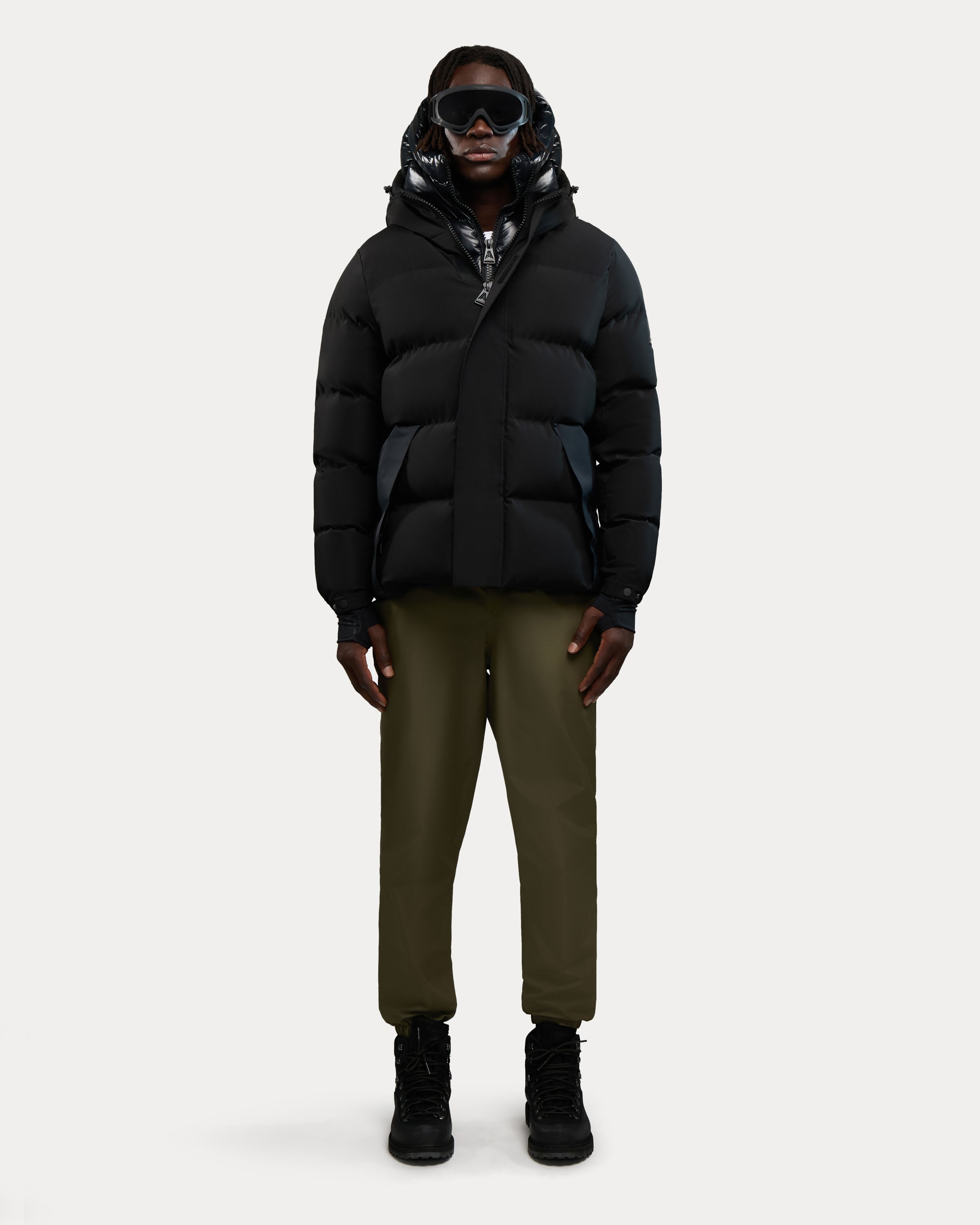 Virterre Expedition Puffer with Contrast Double Hood