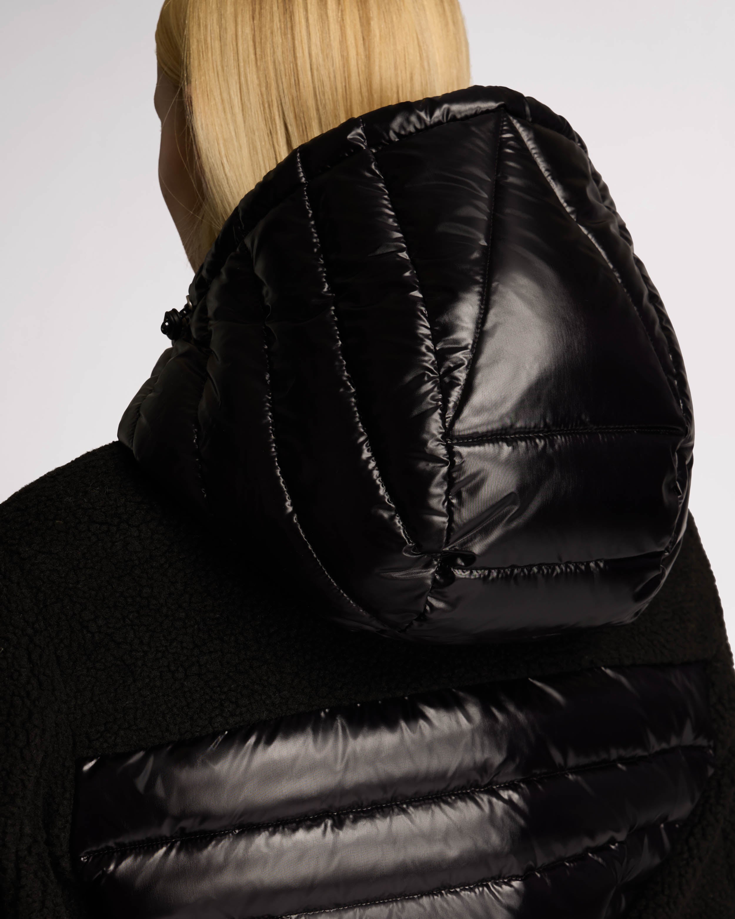 Hillet Hybrid Shell with Contrasted Puff Fabric – Alpenhaus