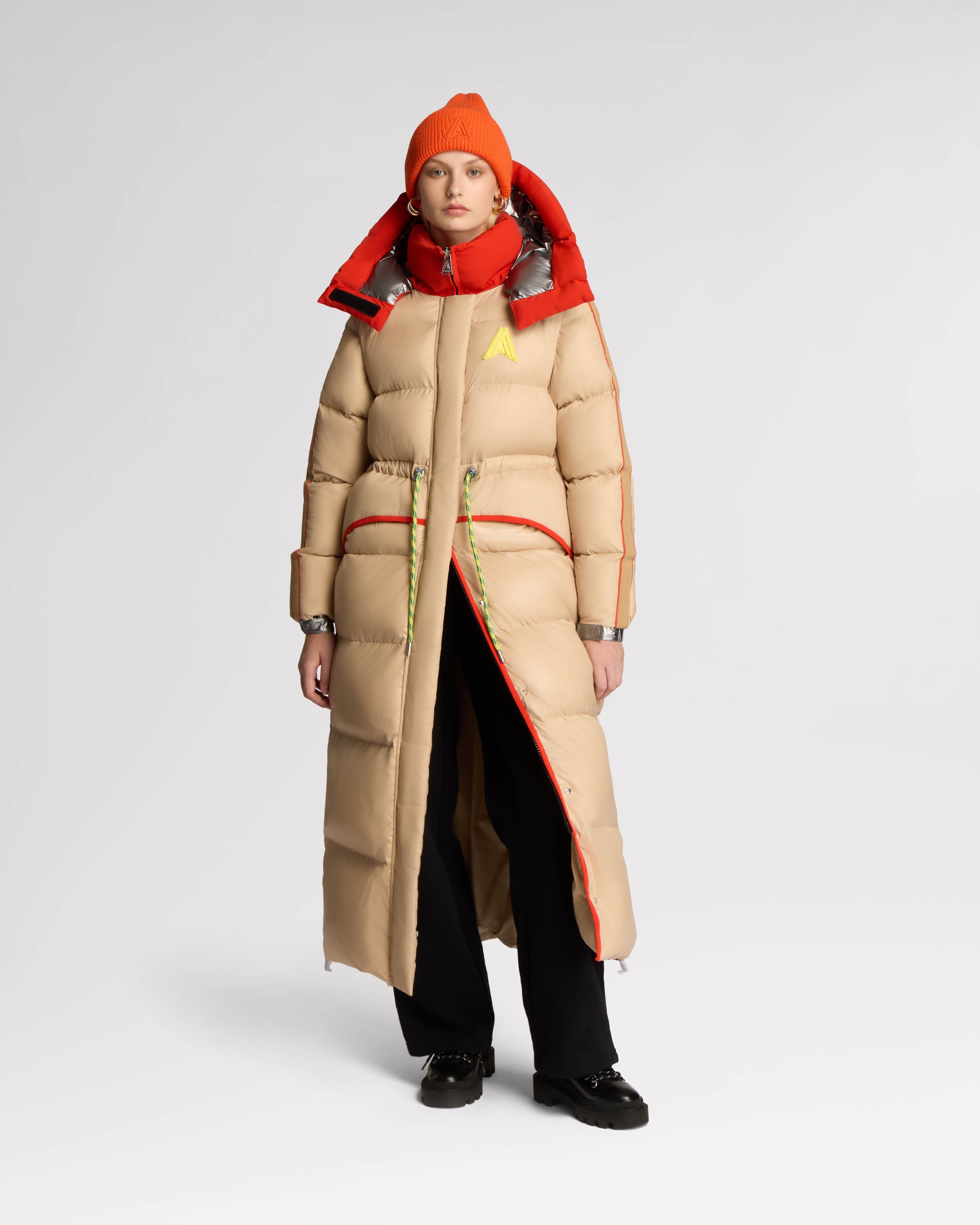 Tingwick 2-in-1 Maxi Puffer with Removable Sleeves