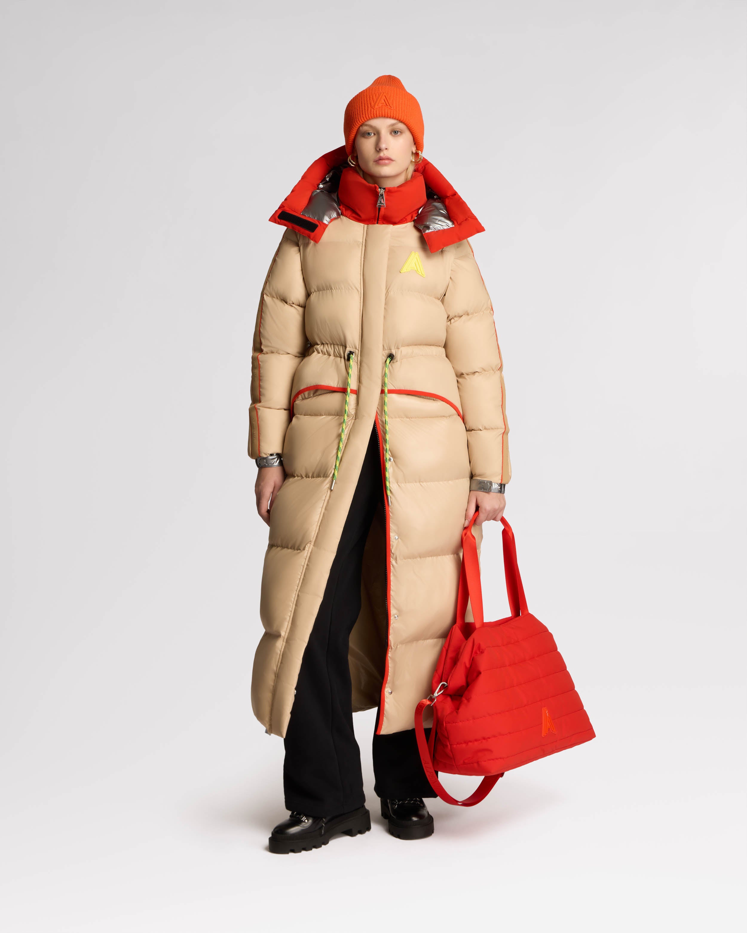 Tingwick 2-in-1 Maxi Puffer with Removable Sleeves