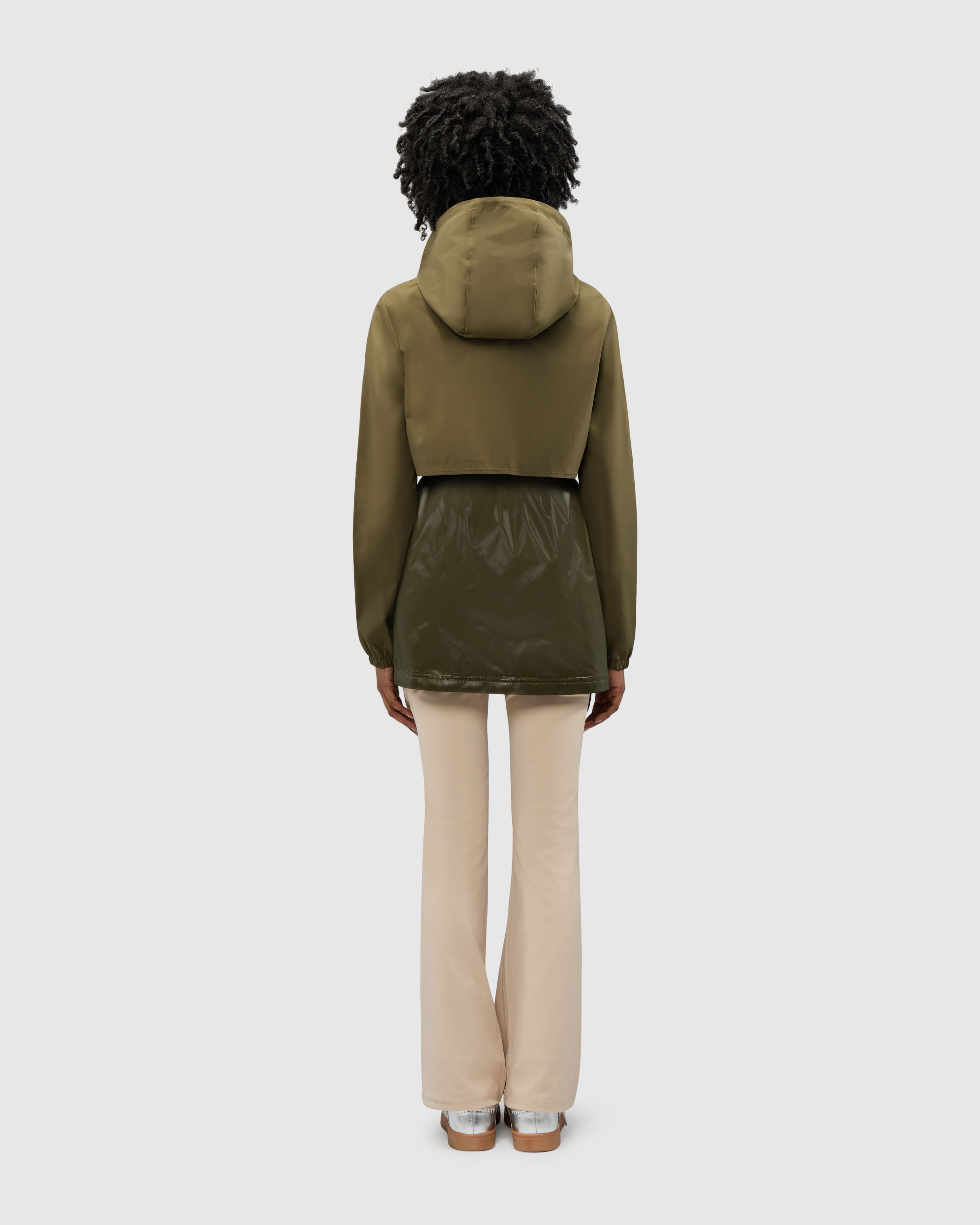 【美品】RAINMAKER- SHADOWSTRIPE HOODEDCOAT 美品】RAINMAKER- SHADOWSTRIPE HOODEDCOAT RAINMAKER SHADOW