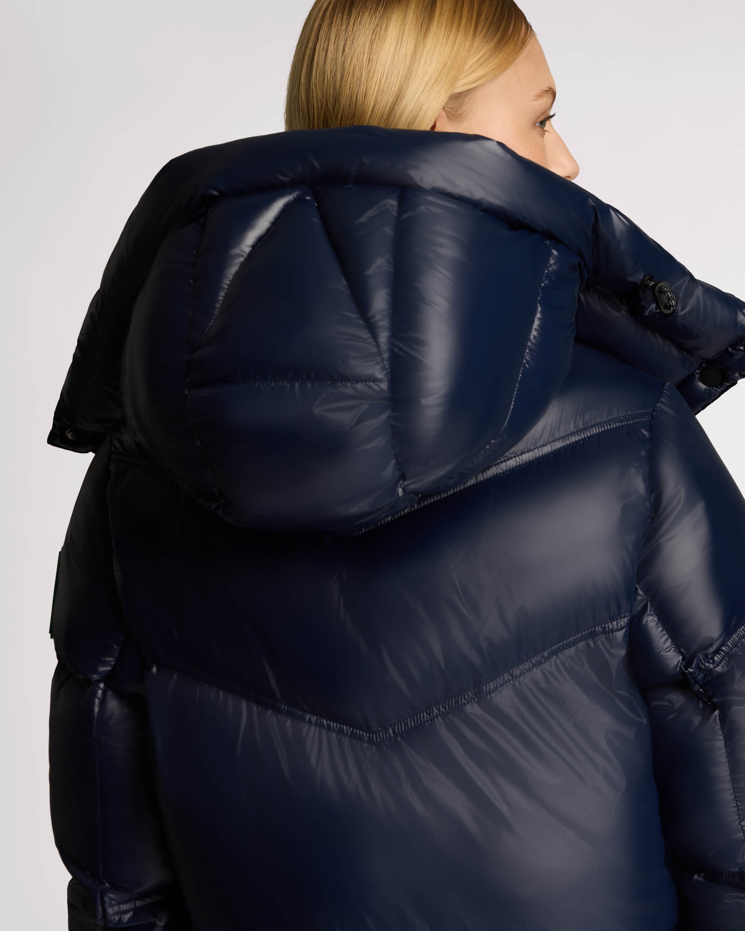 Meribel Quilted Maxi Puffer with Removable Hood