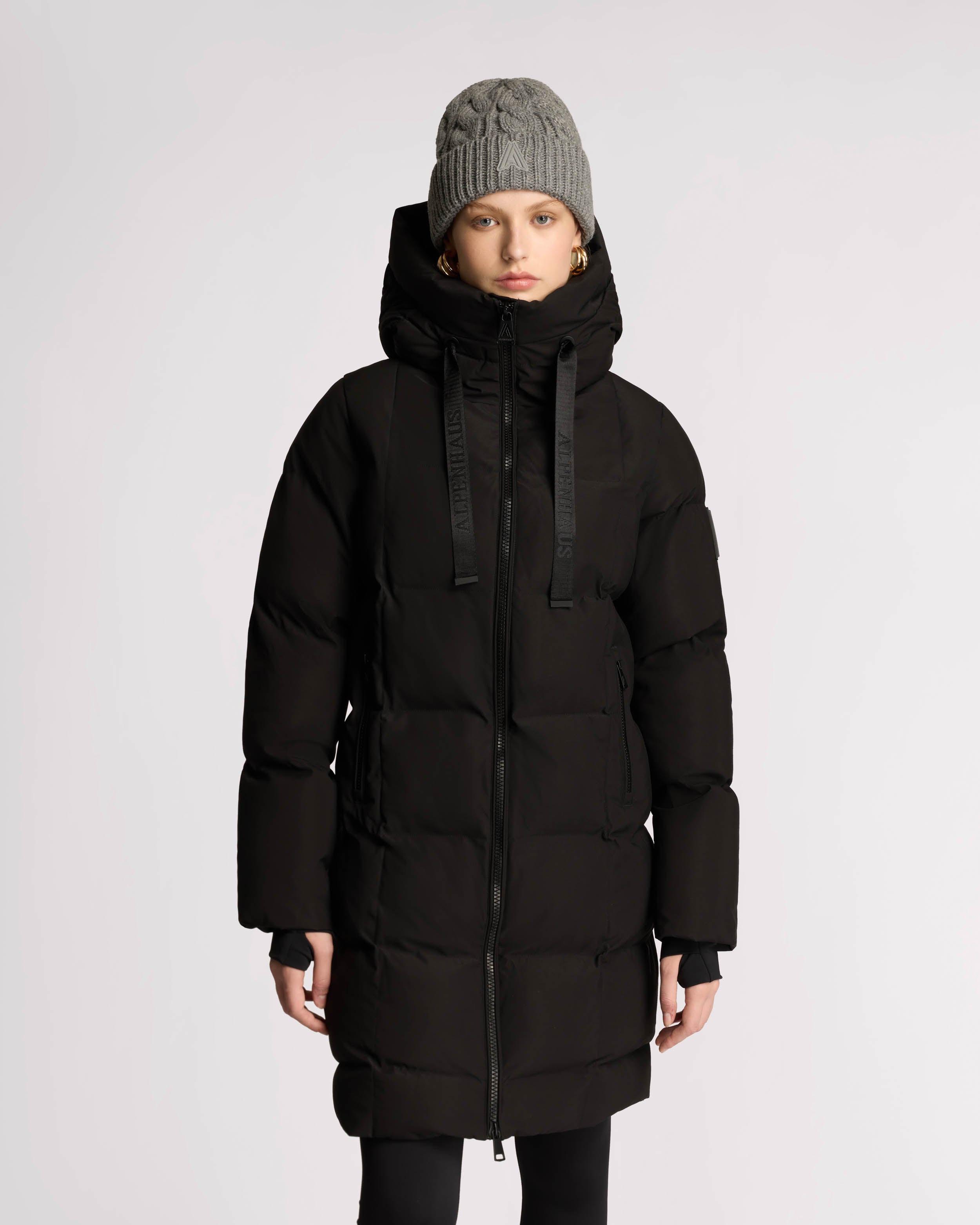 Cluze Mid-Length Puffer with Square Quilting – Alpenhaus