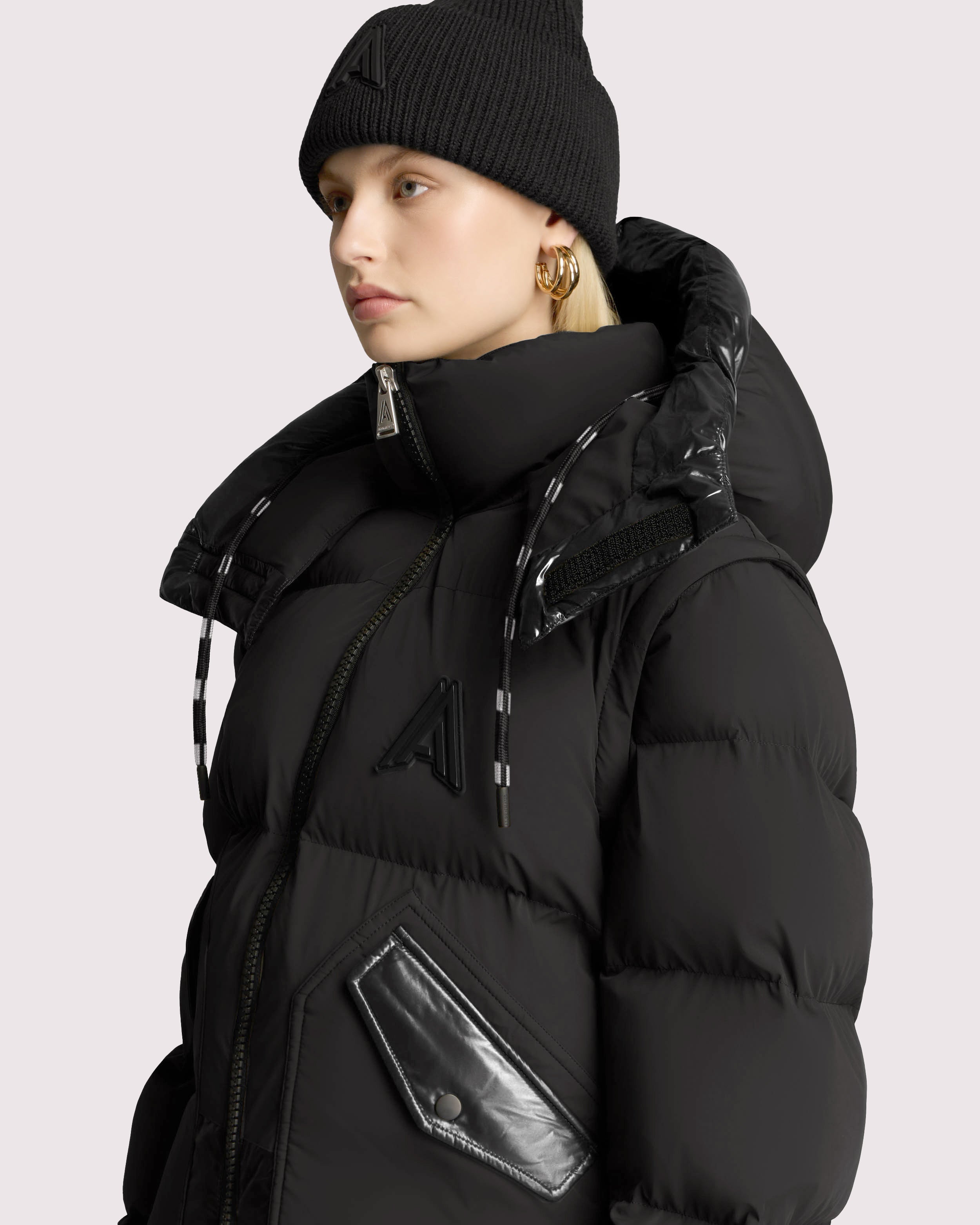 Megeve Unisex 2-In-1 Relaxed Fit Puffer