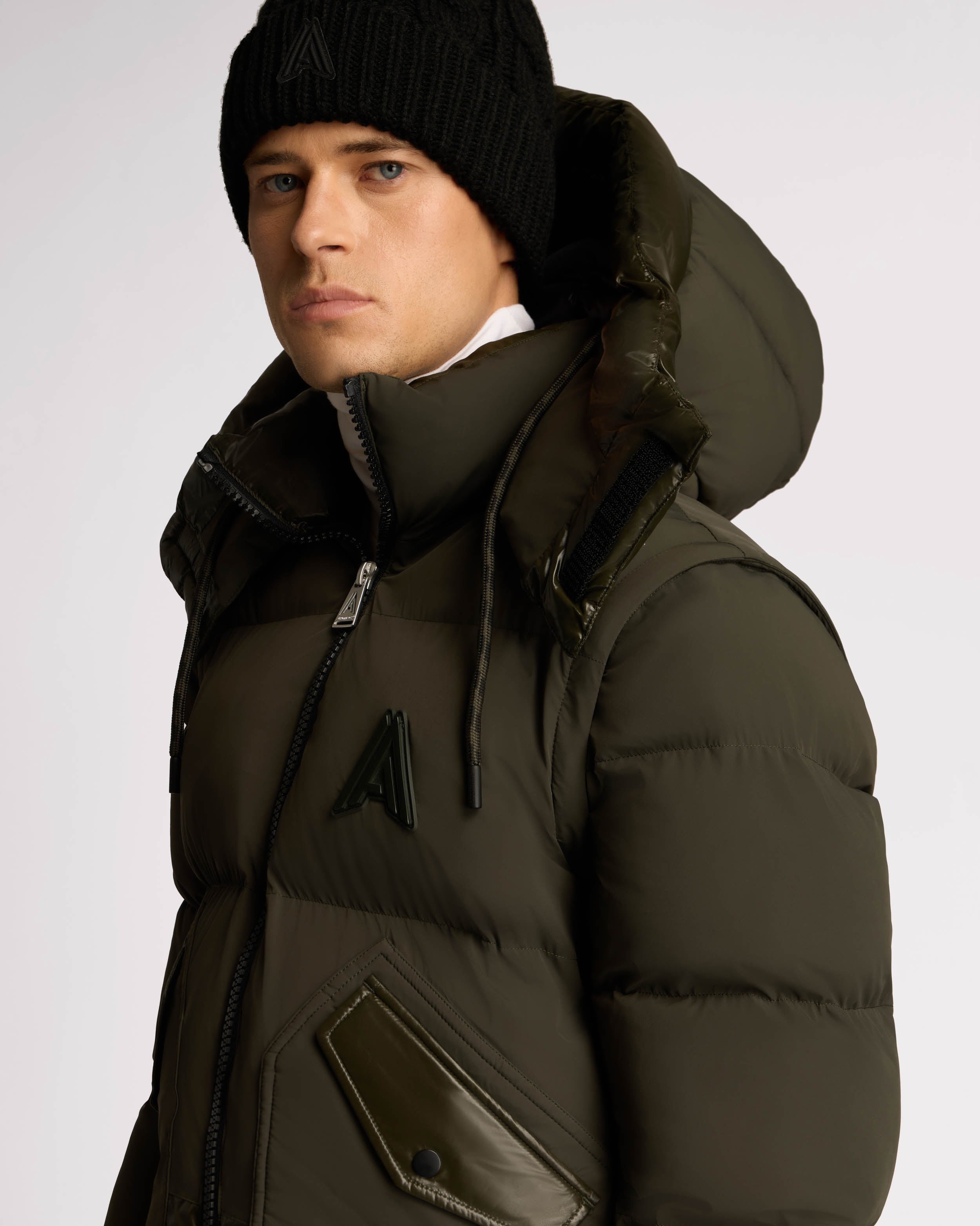 Megeve Unisex 2-In-1 Relaxed Fit Puffer