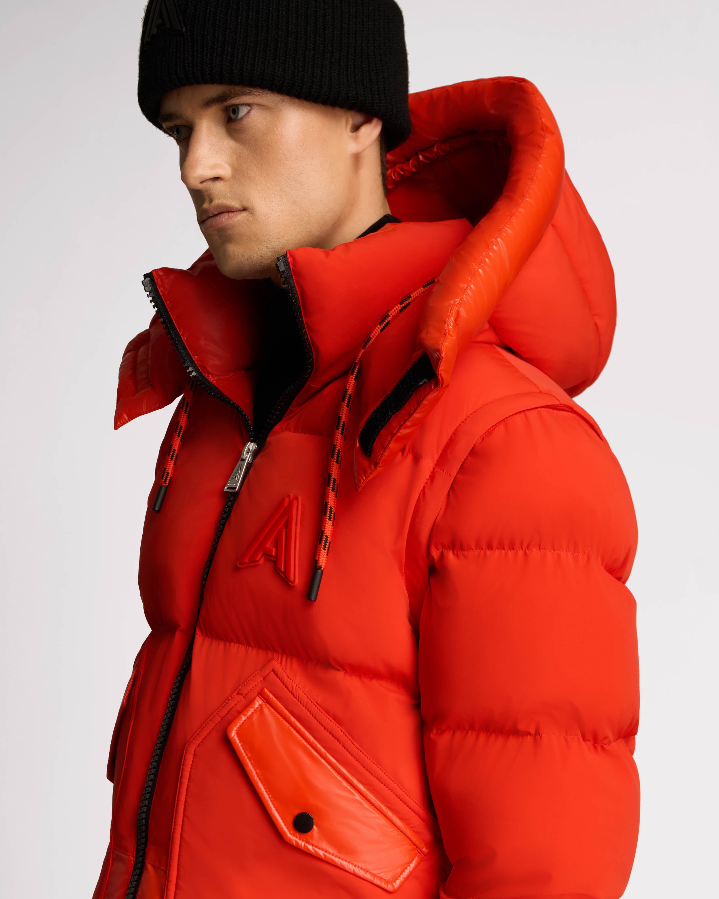 Megeve Unisex 2-In-1 Relaxed Fit Puffer