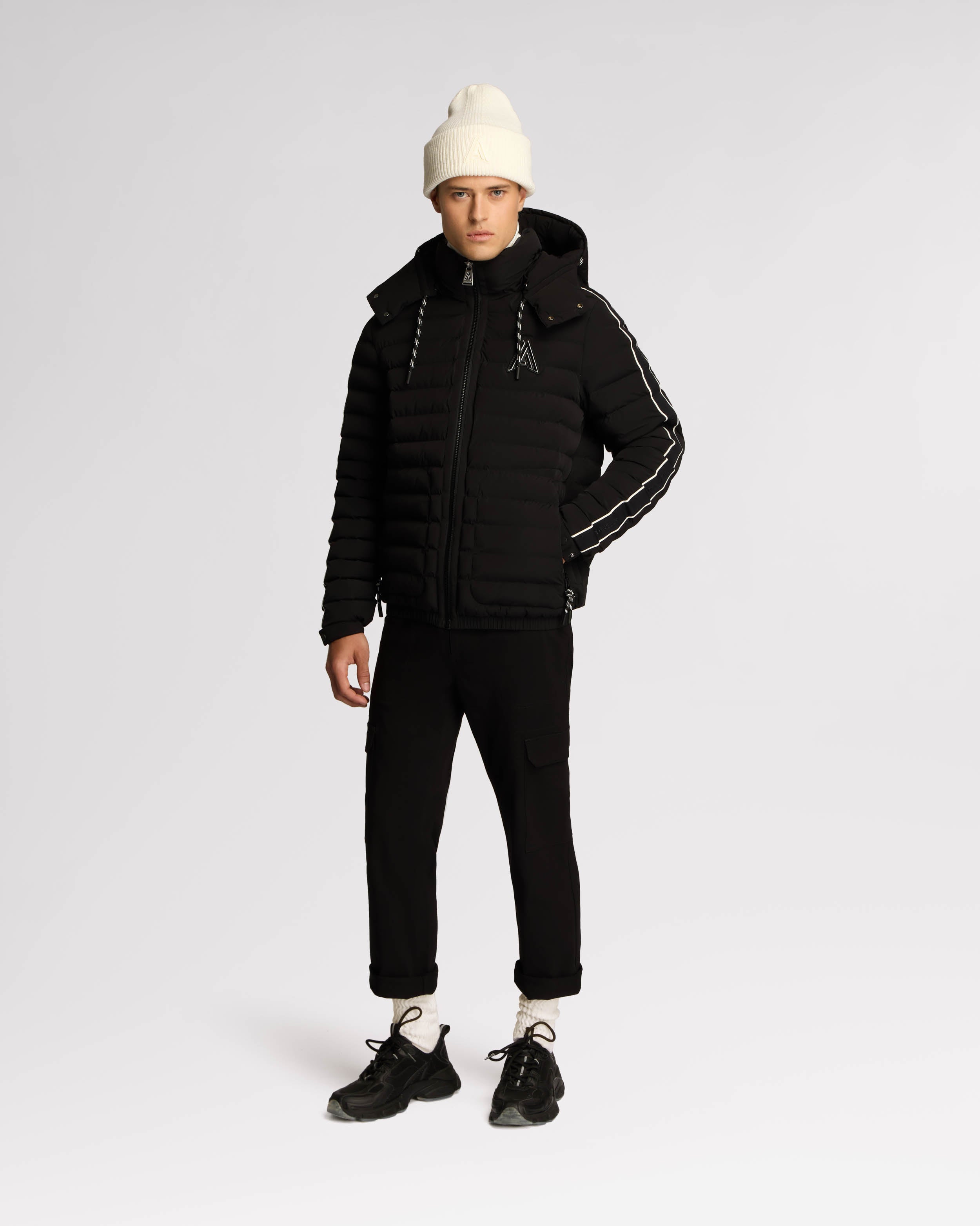 Uriage Lightweight Bomber Puffer with Removable Hood