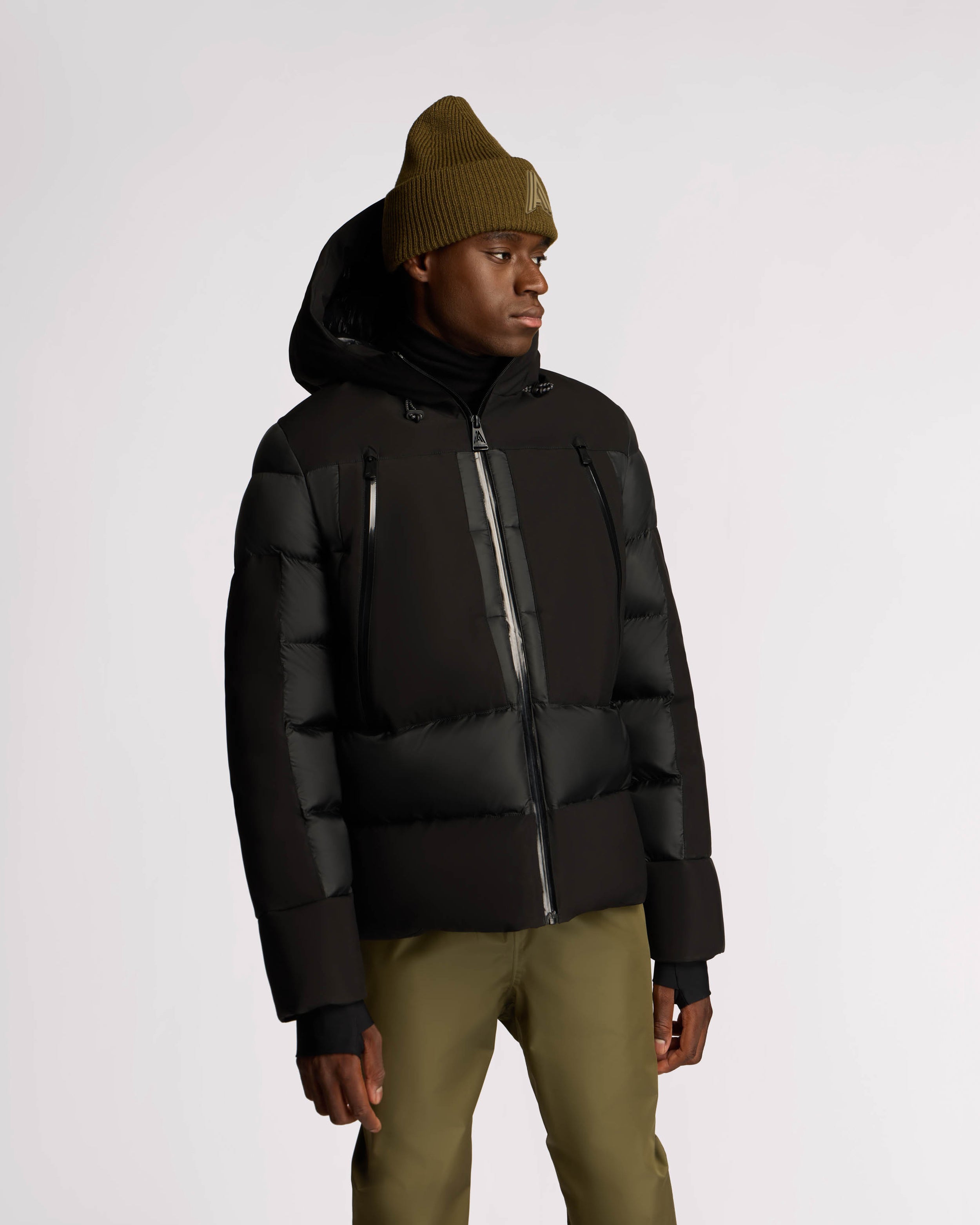 Barren Heavyweight Multi-Tone Puffer with Semi-Lustrous Finish