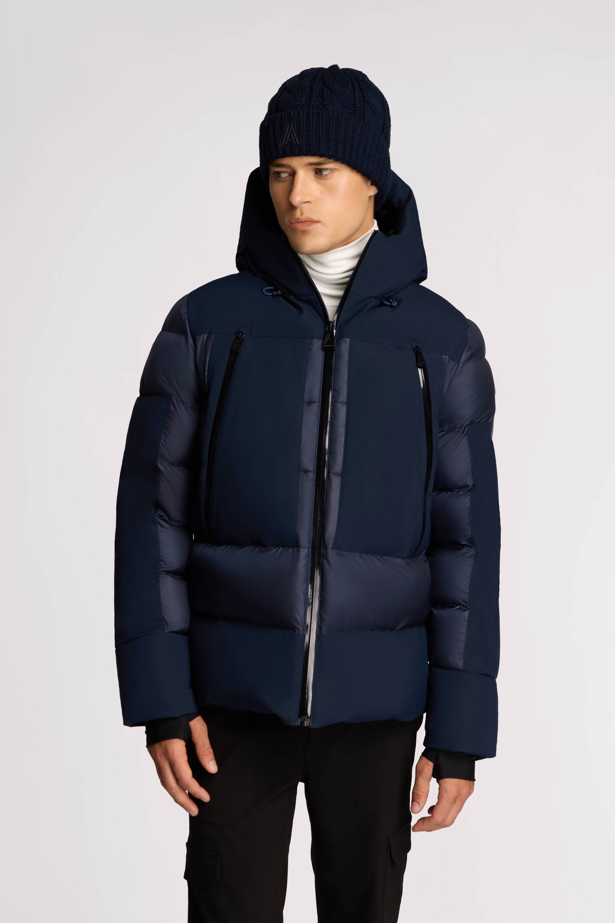 Barren Heavyweight Multi-Tone Puffer with Semi-Lustrous Finish