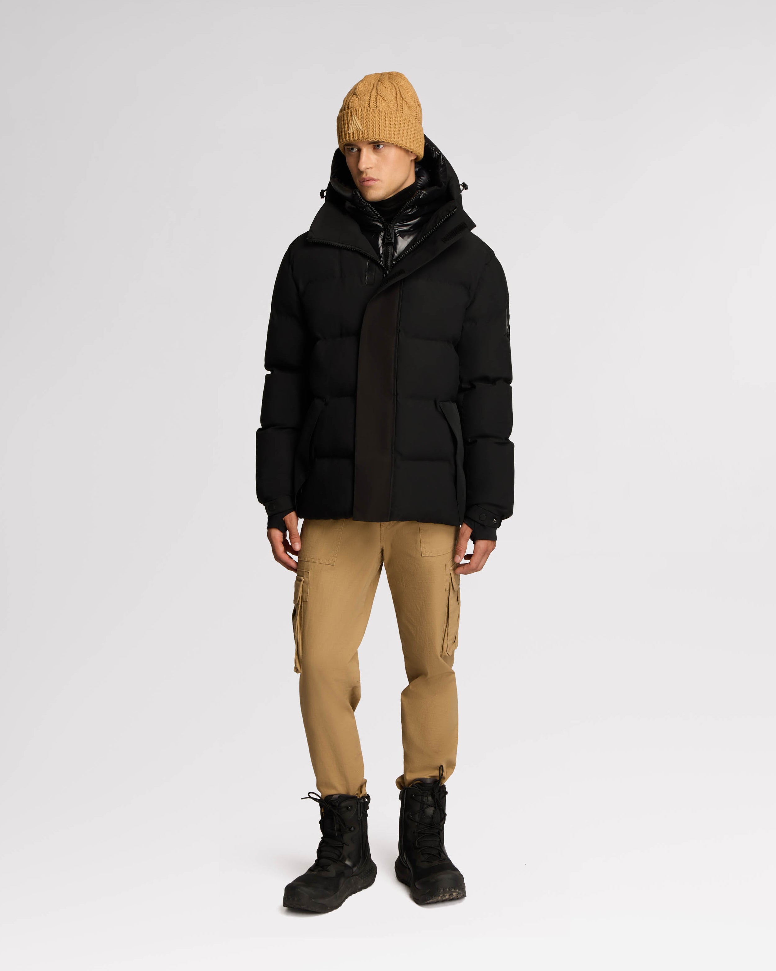 Virterre Expedition Puffer with Contrast Double Hood