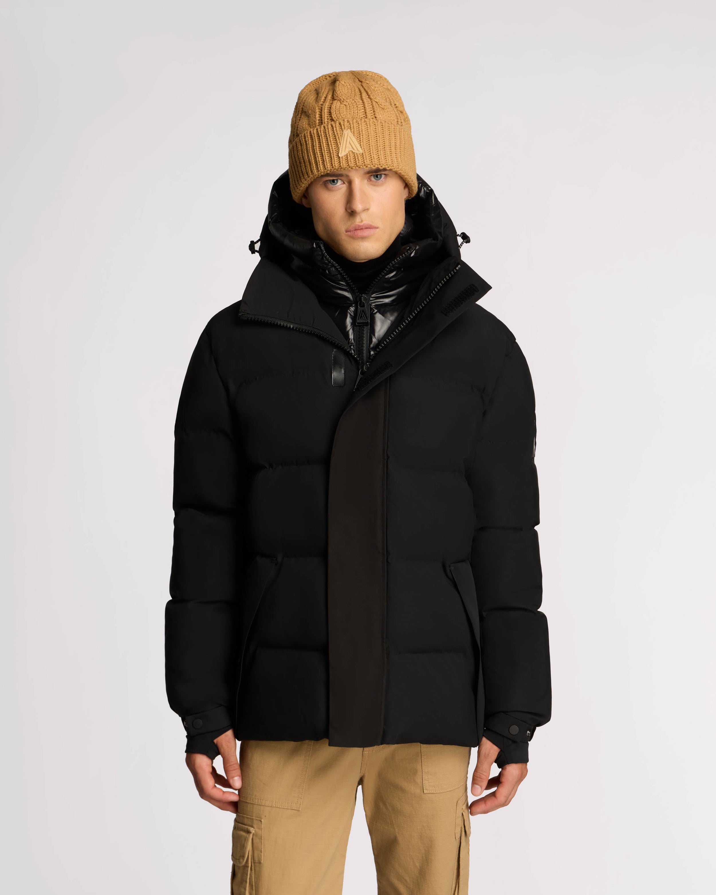 Virterre Expedition Puffer with Contrast Double Hood