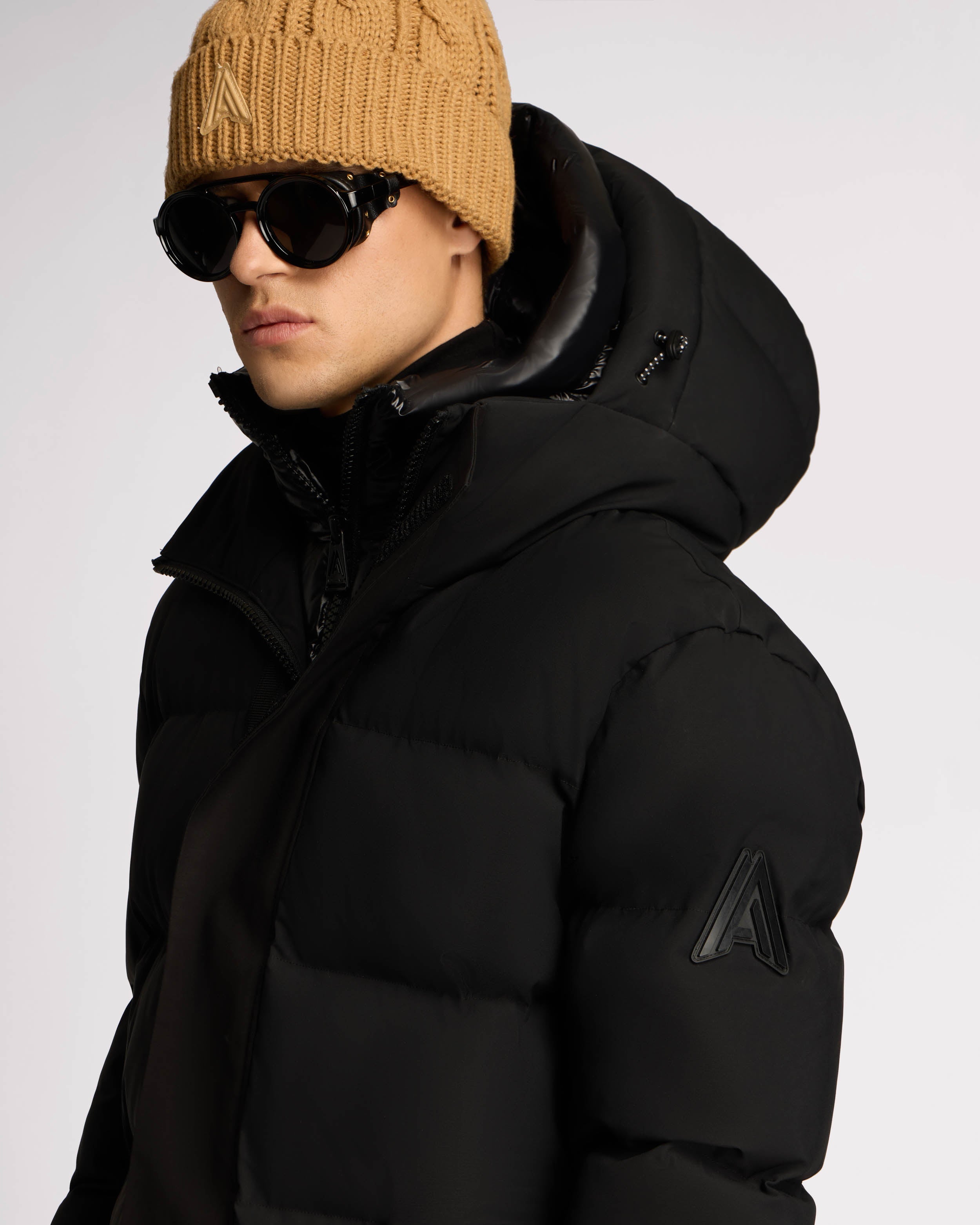 Virterre Expedition Puffer with Contrast Double Hood