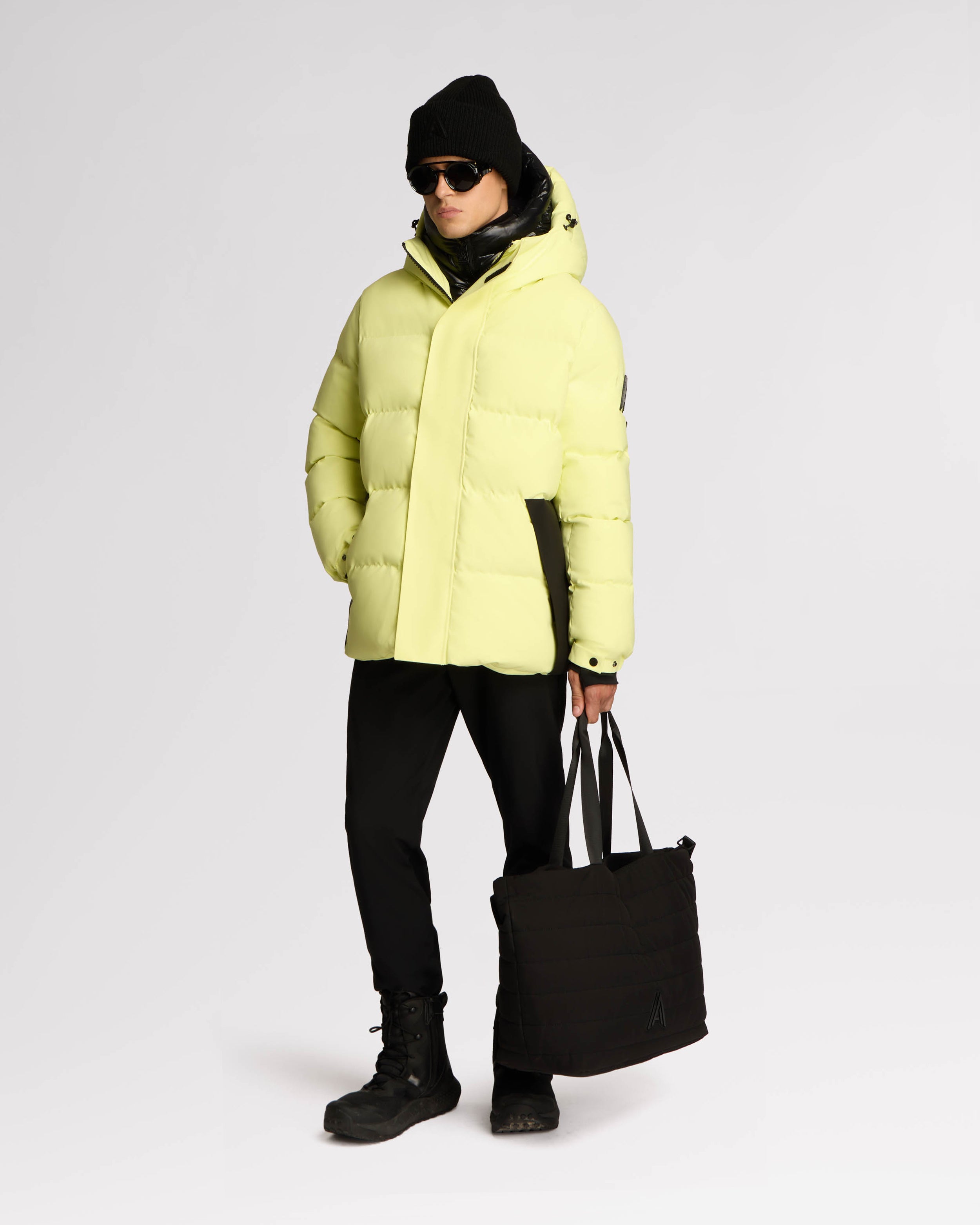 Virterre Expedition Puffer with Contrast Double Hood