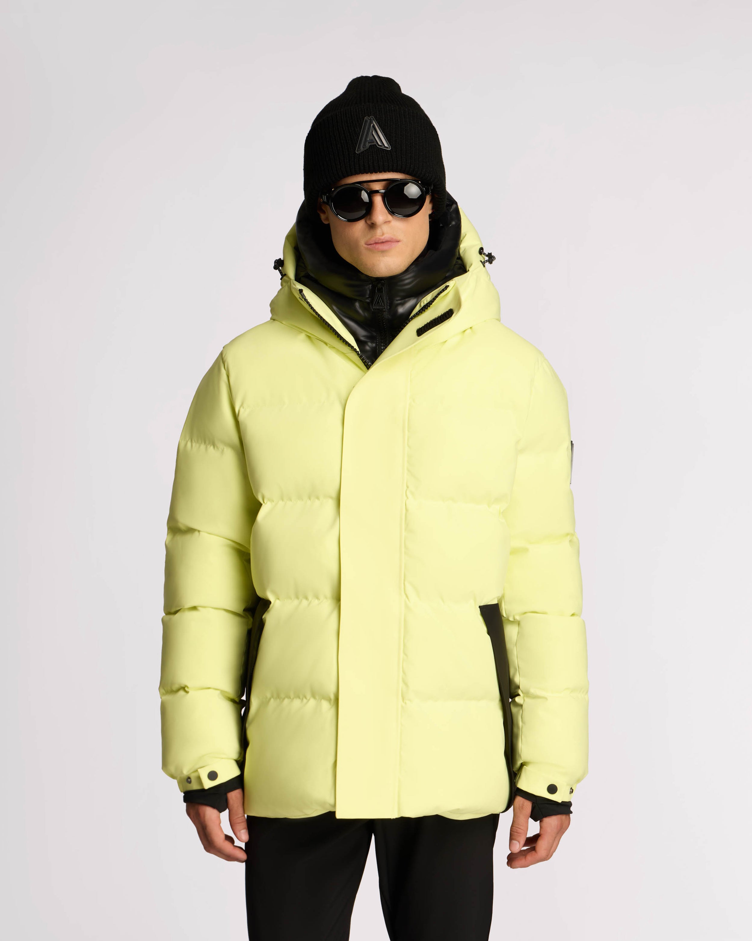 Virterre Expedition Puffer with Contrast Double Hood