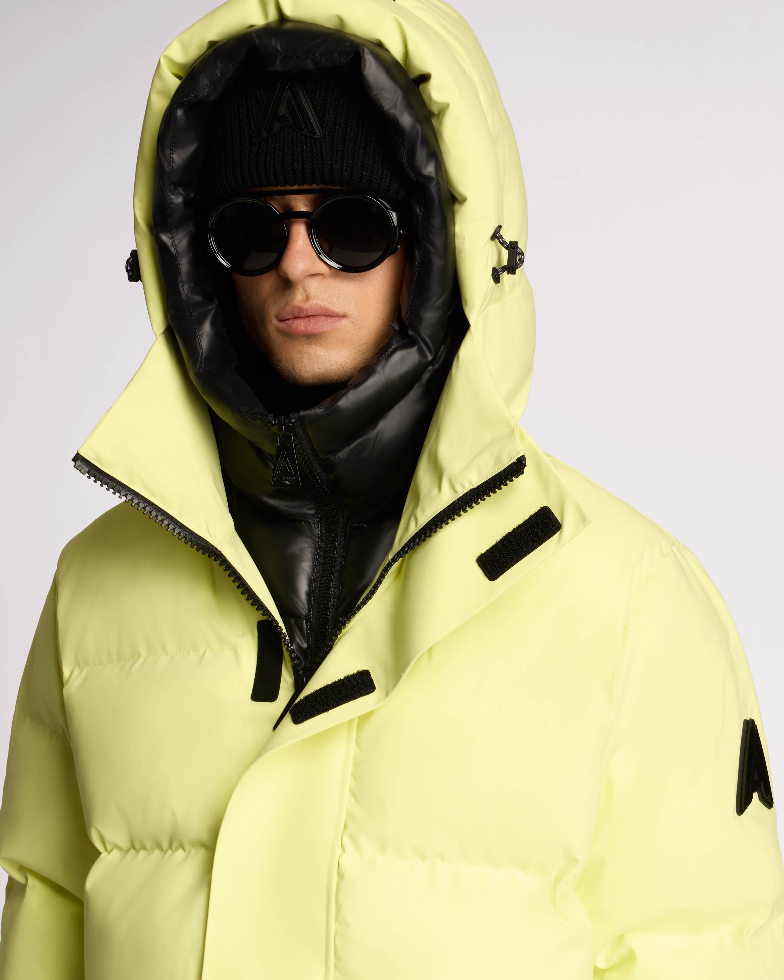 Virterre Expedition Puffer with Contrast Double Hood