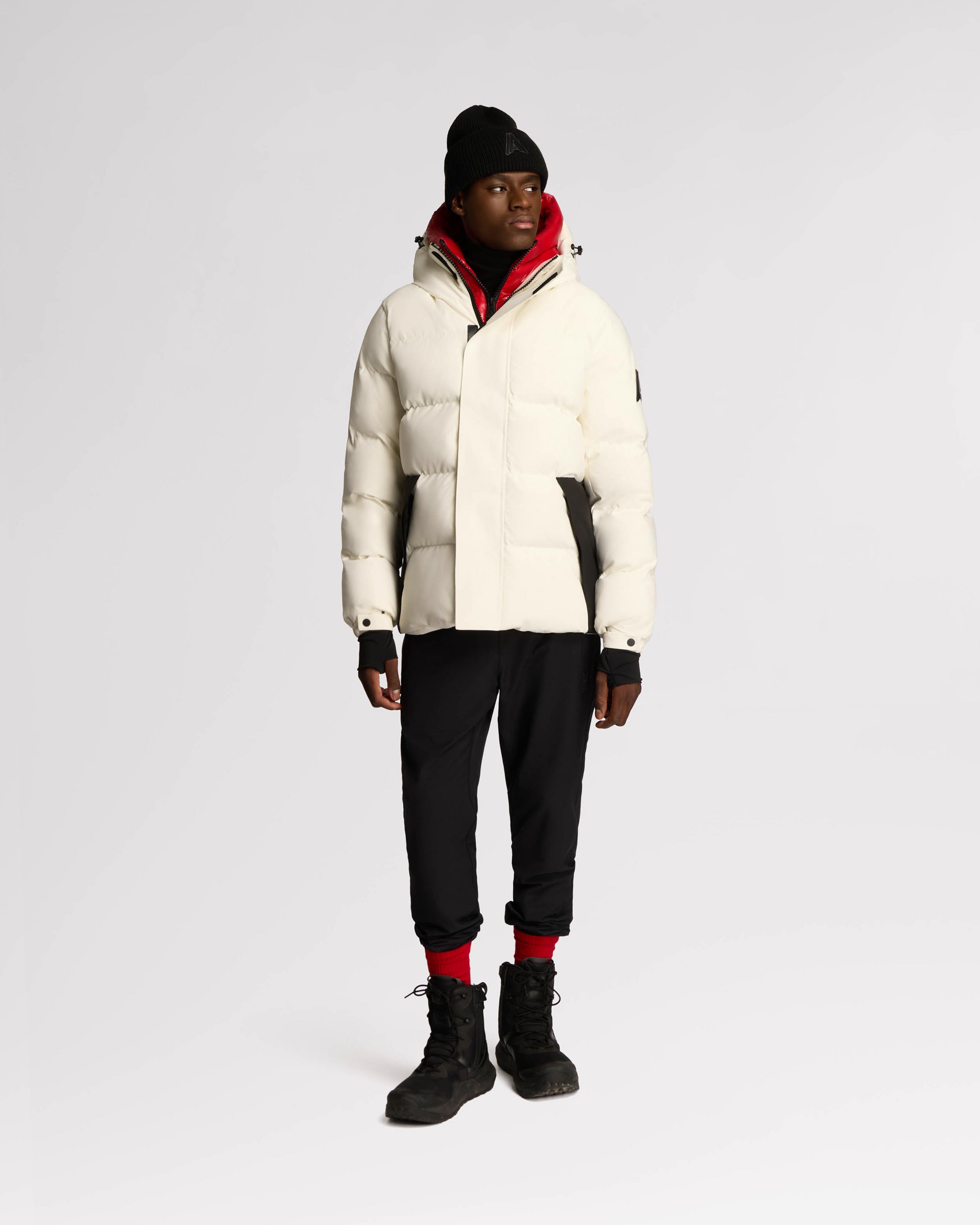 Virterre Expedition Puffer with Contrast Double Hood