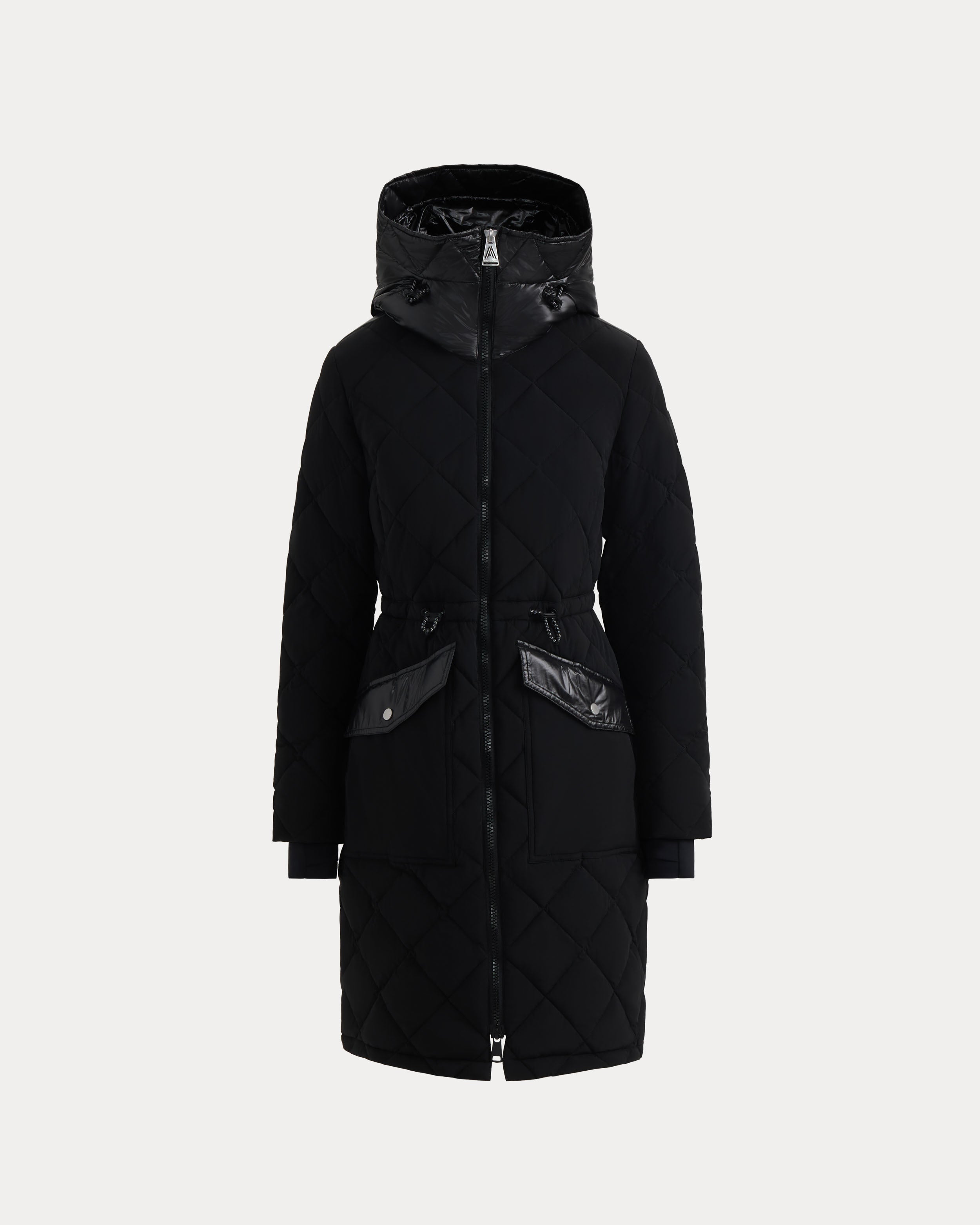 Arly manteau bouffant léger hybride allongé pour femme