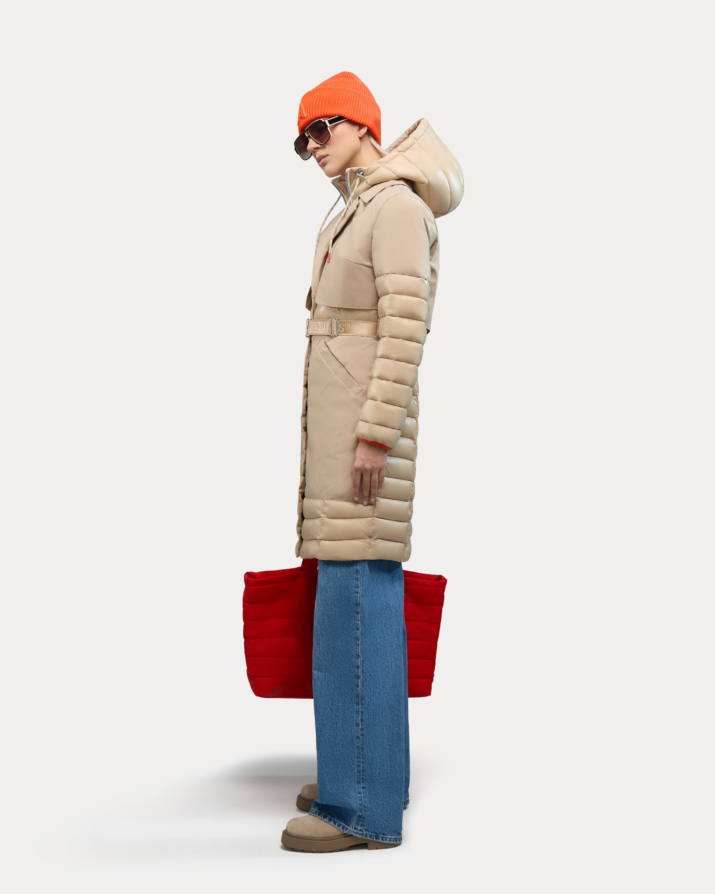 Beaufort trench-coat isolé Mixed Media pour femme
