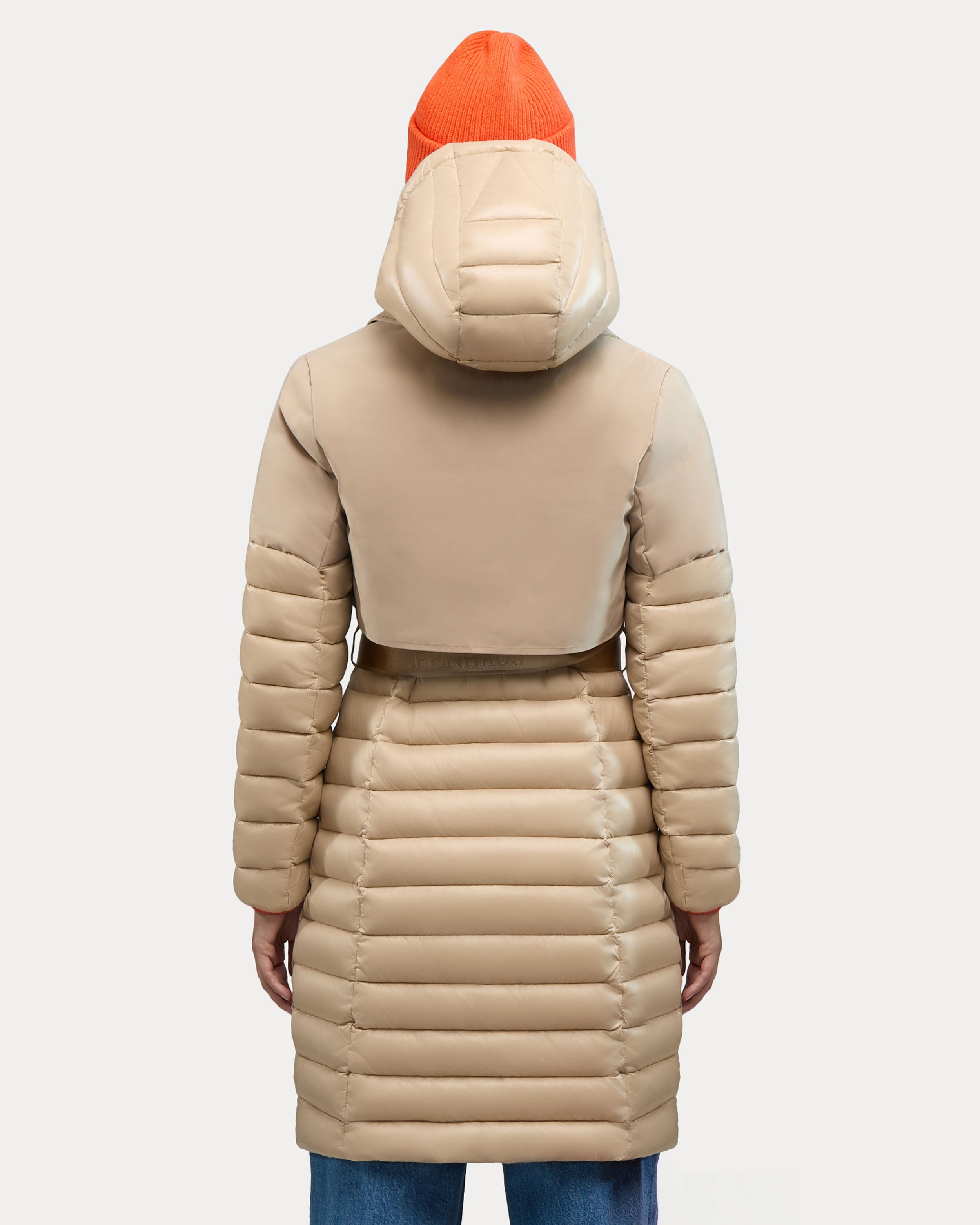 Beaufort Women’s Mixed Media Insulated Trench Coat