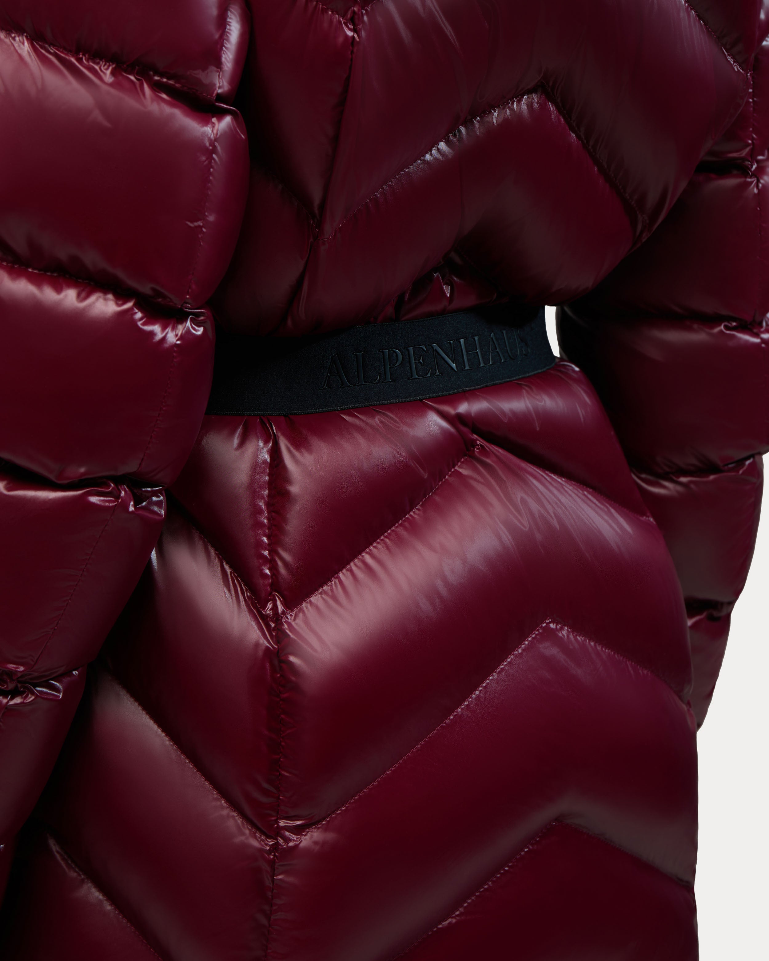 Bellevaux Puffer Coat with Adjustable Belt