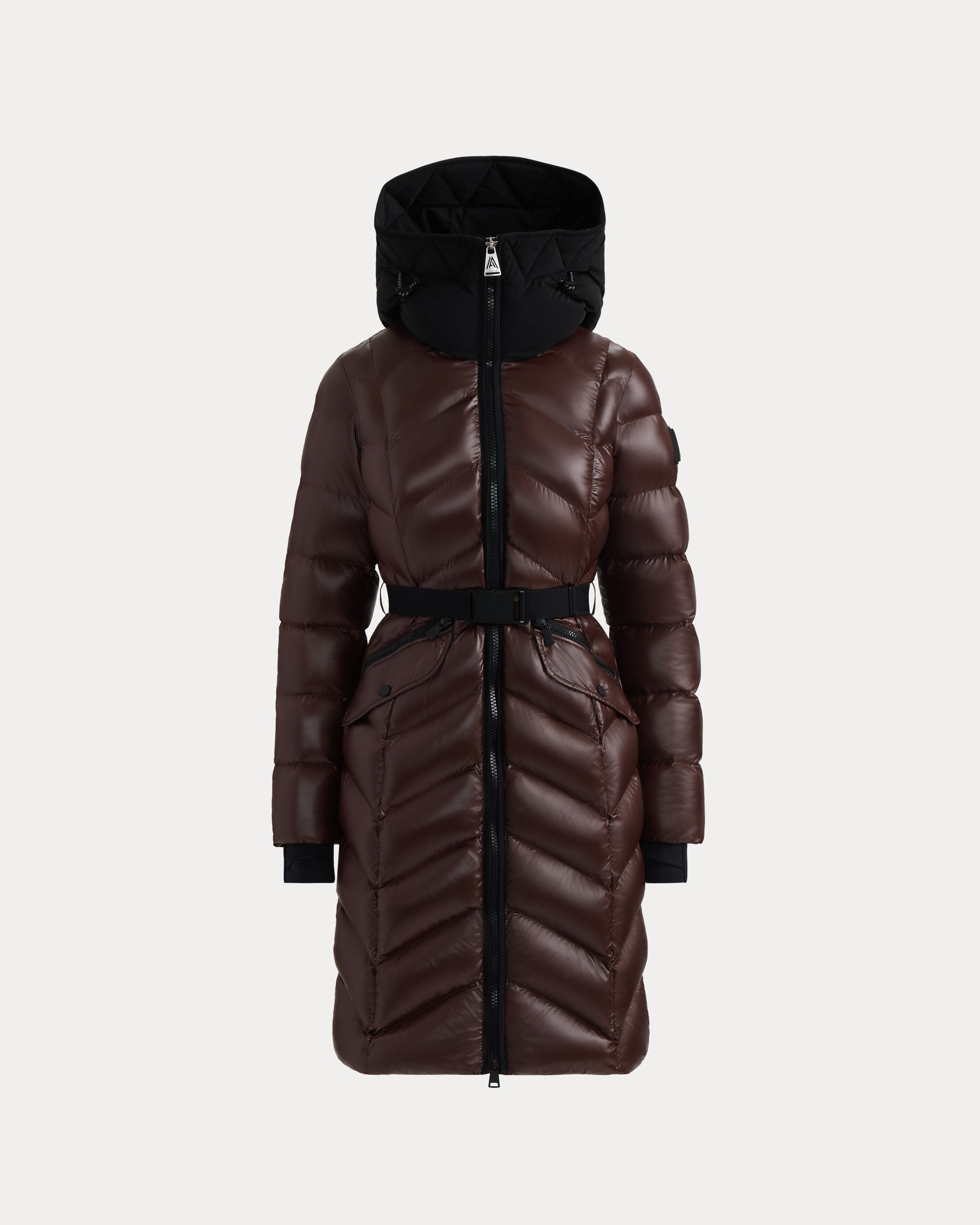 Bellevaux Puffer Coat with Adjustable Belt