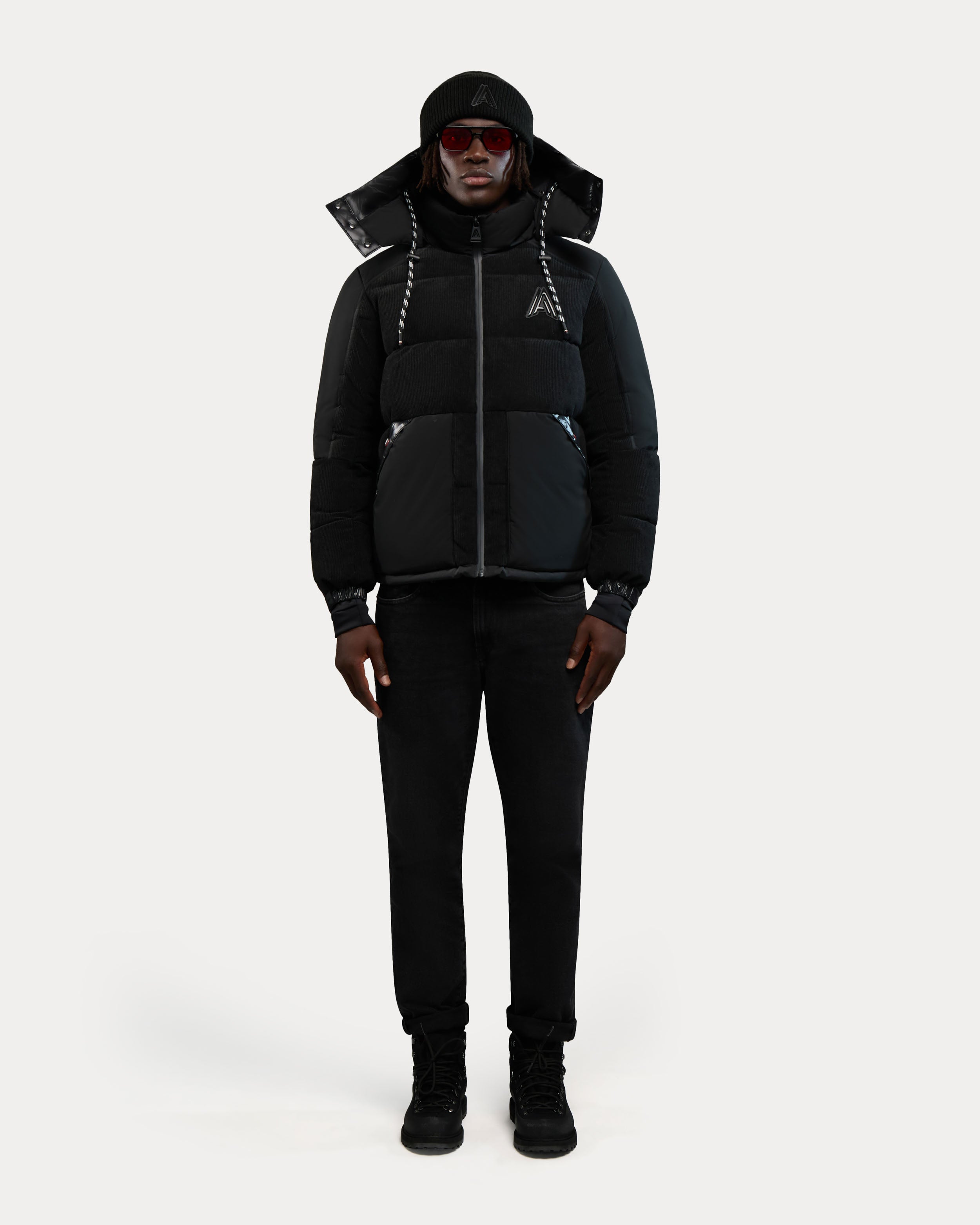 Chamonix Corduroy Puffer with Contrast Detailing