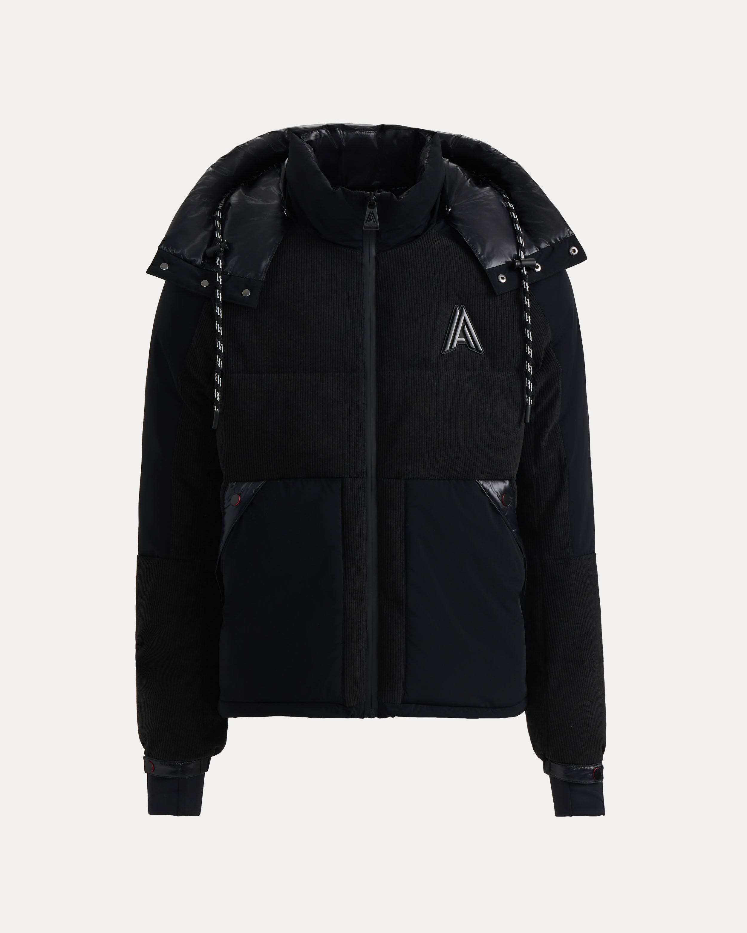 Chamonix Veste Bouffante en Velours Côtelé avec Details Contrastés pour Hommes 