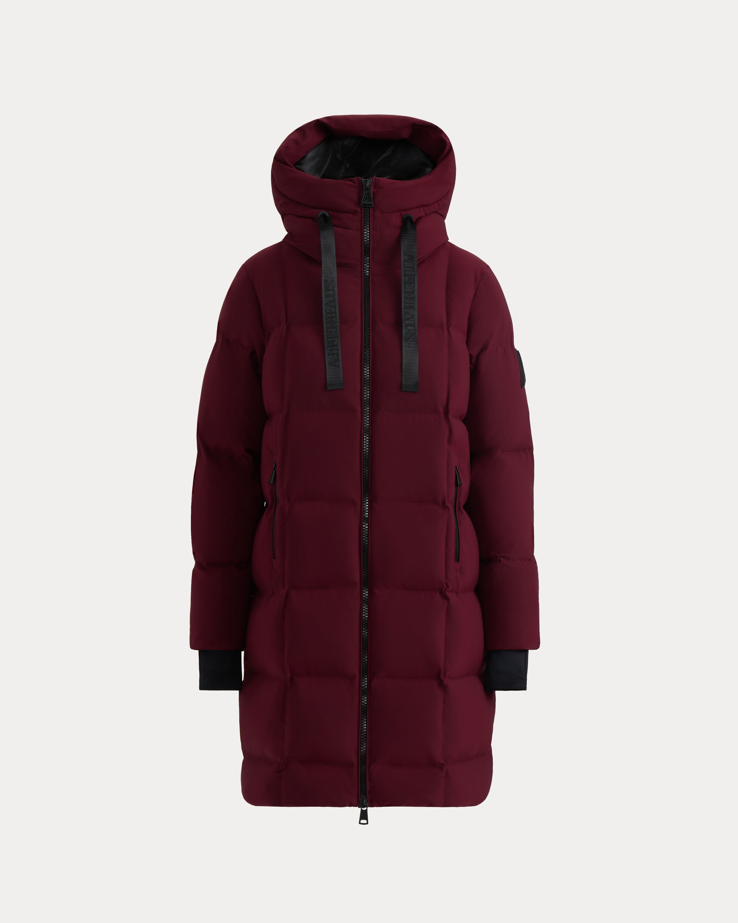 Cluze Mid-Length Puffer with Square Quilting