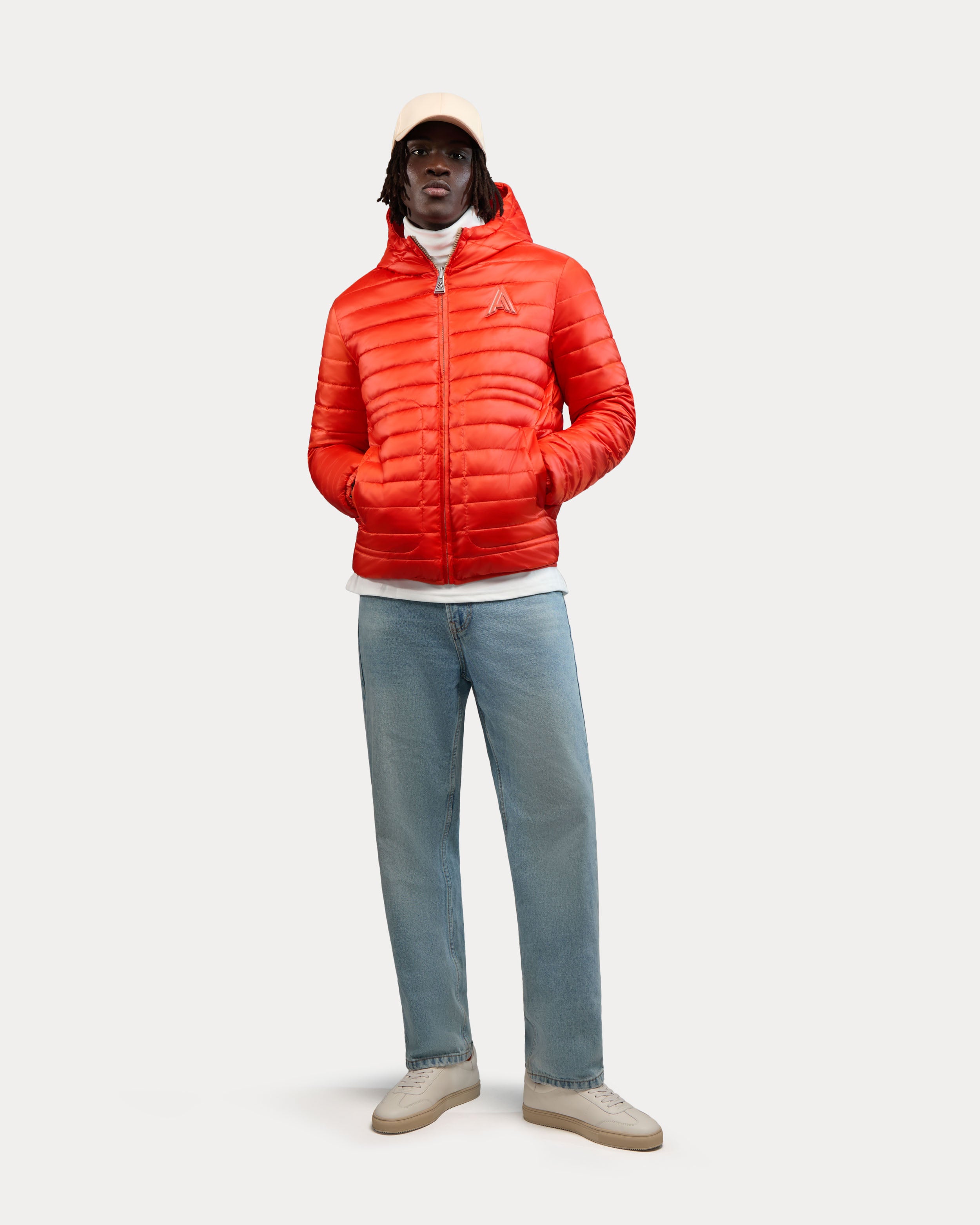 Échiroles Coupe-Vent Réversible pour Hommes 
