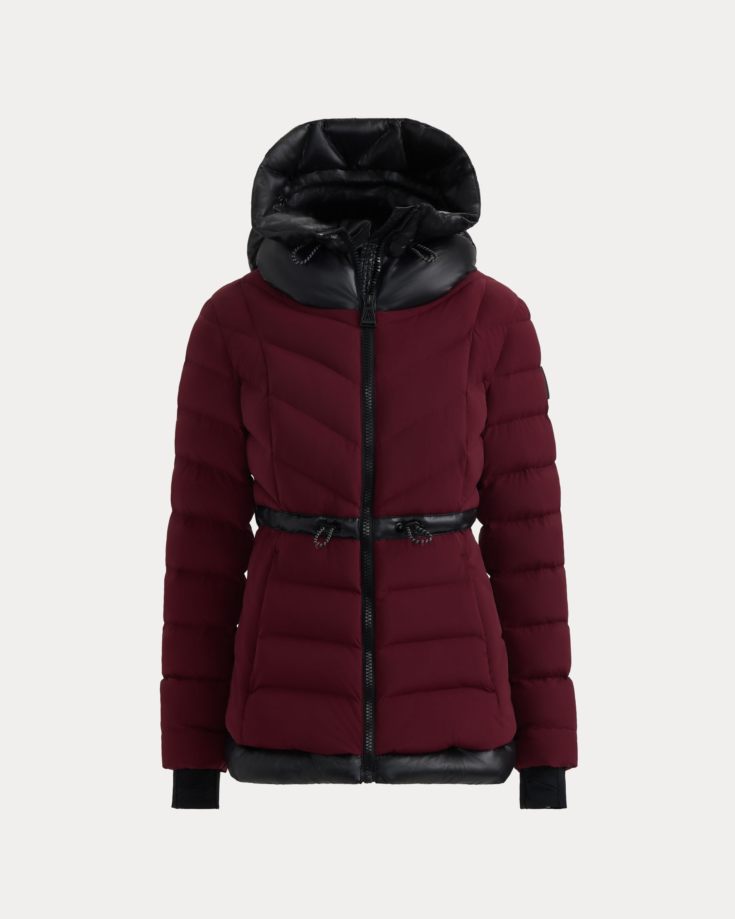 Manteau léger à matelassage en chevron Everlong avec détails lustrés