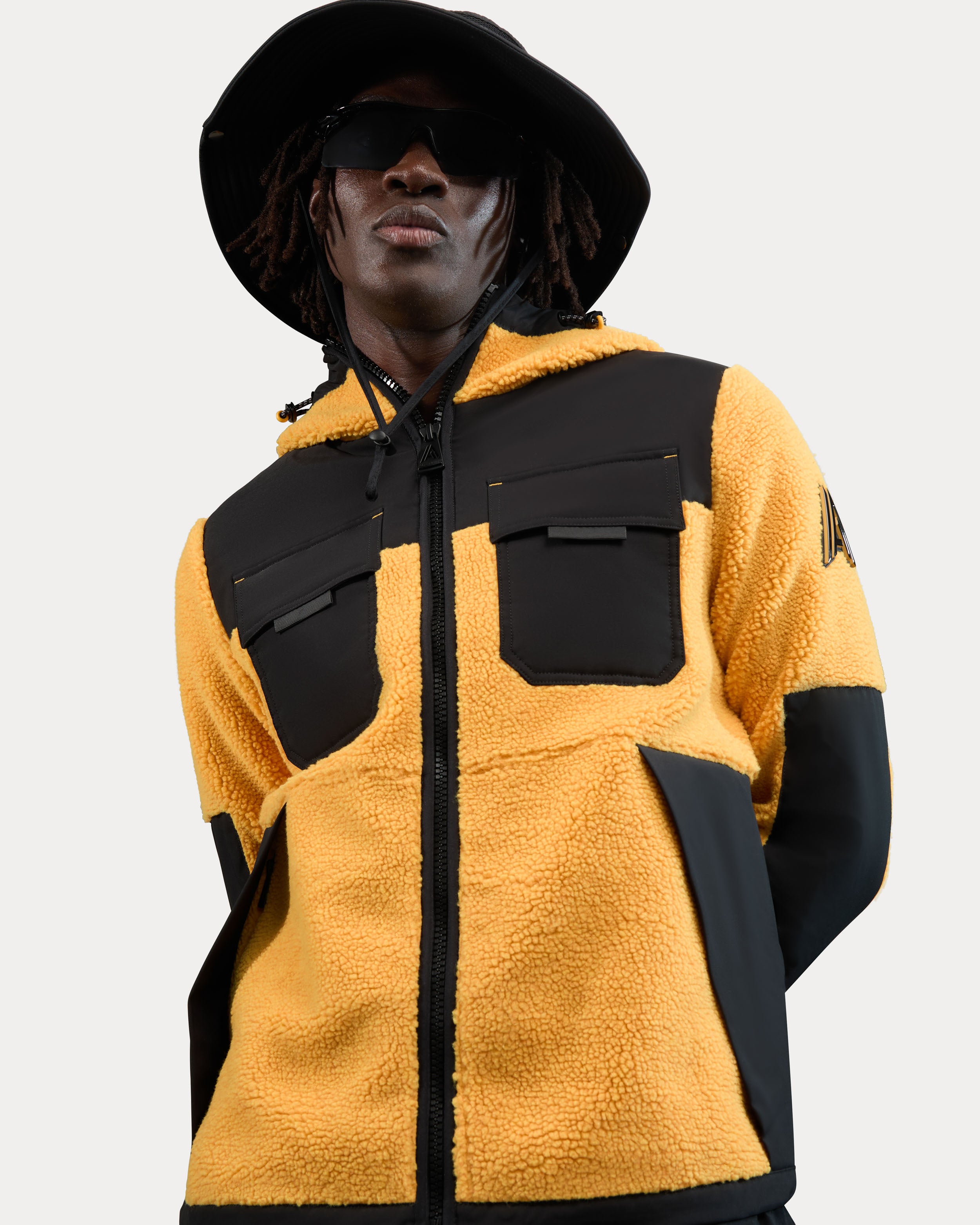 Langevin Mixed Media Jacket
