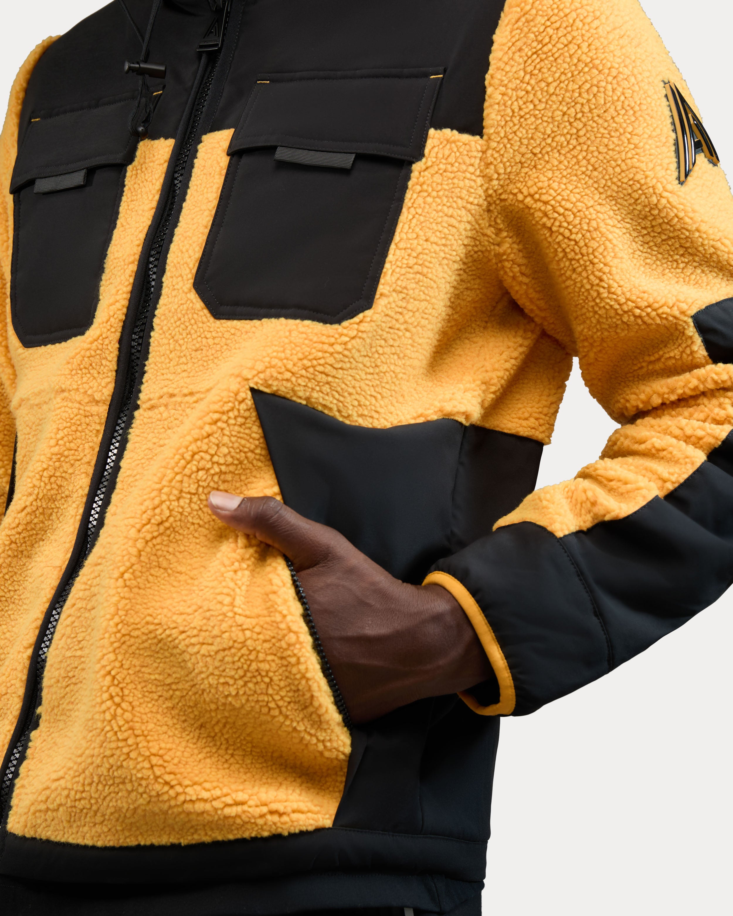 Langevin Mixed Media Jacket