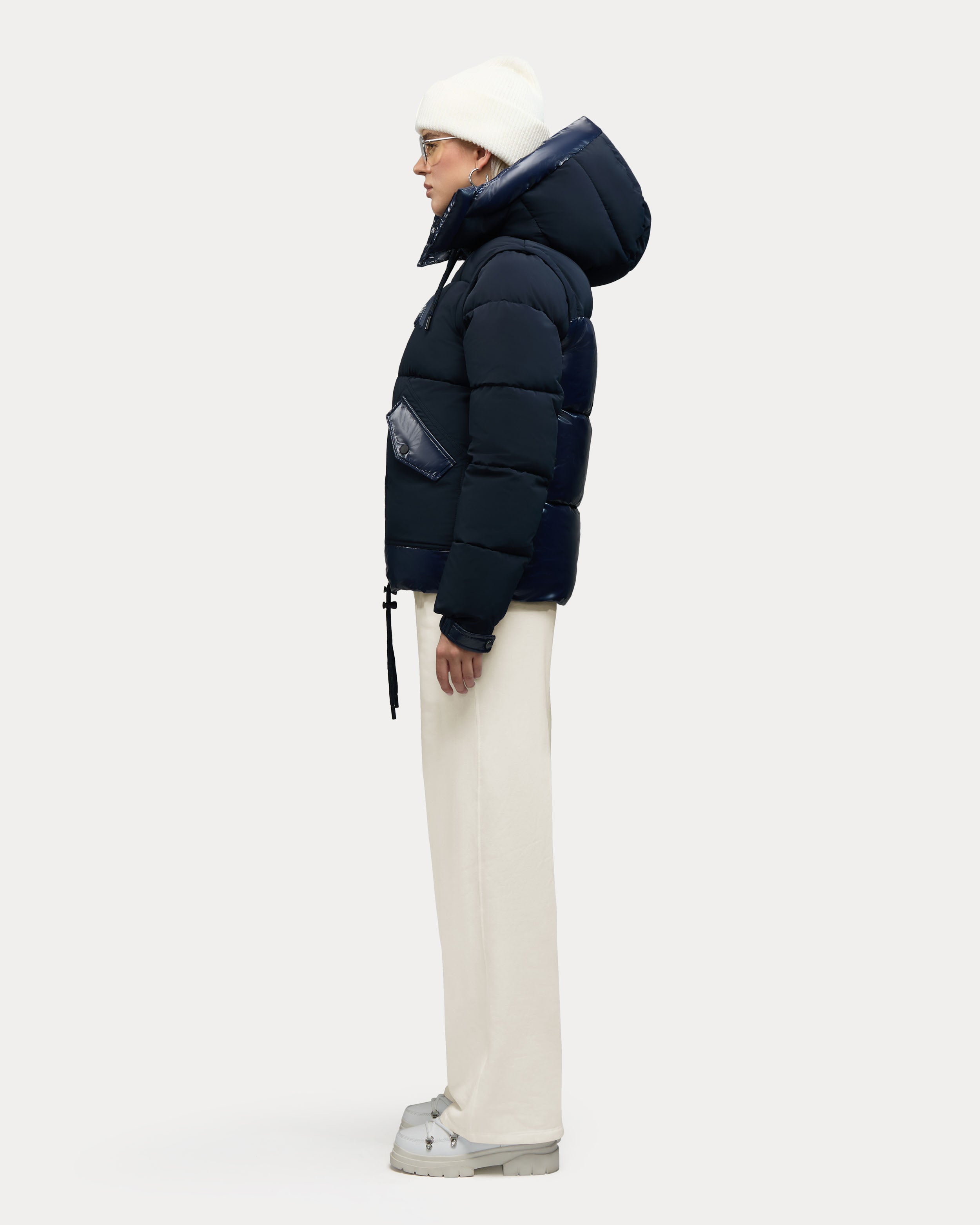 Megeve Unisex 2-In-1 Relaxed Fit Puffer