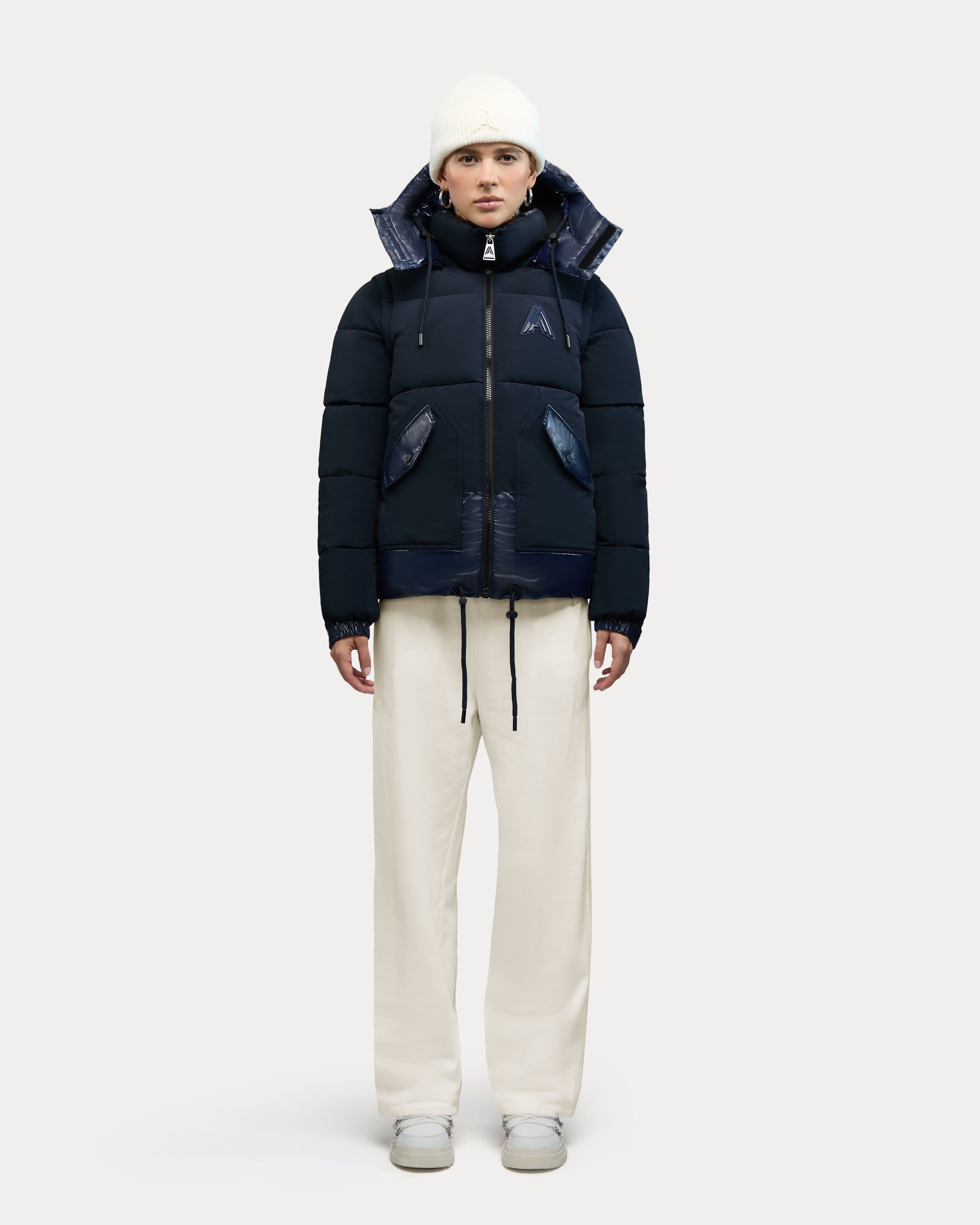 Megeve Unisex 2-In-1 Relaxed Fit Puffer