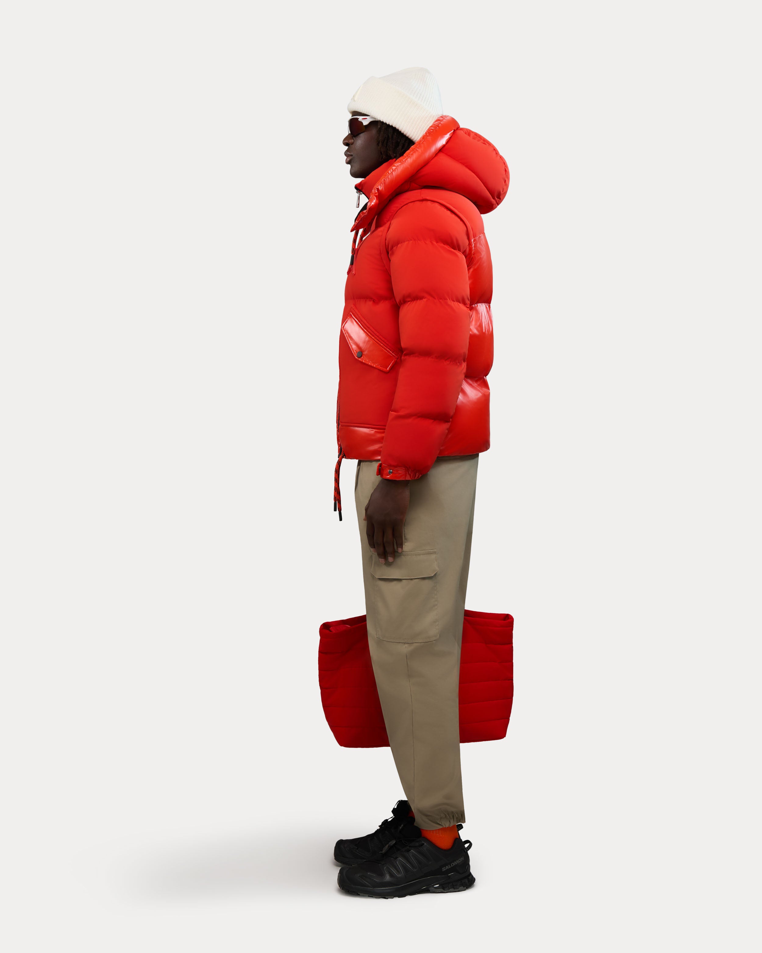 Manteau matelassé 2-en-1 de coupe décontractée unisexe Megeve