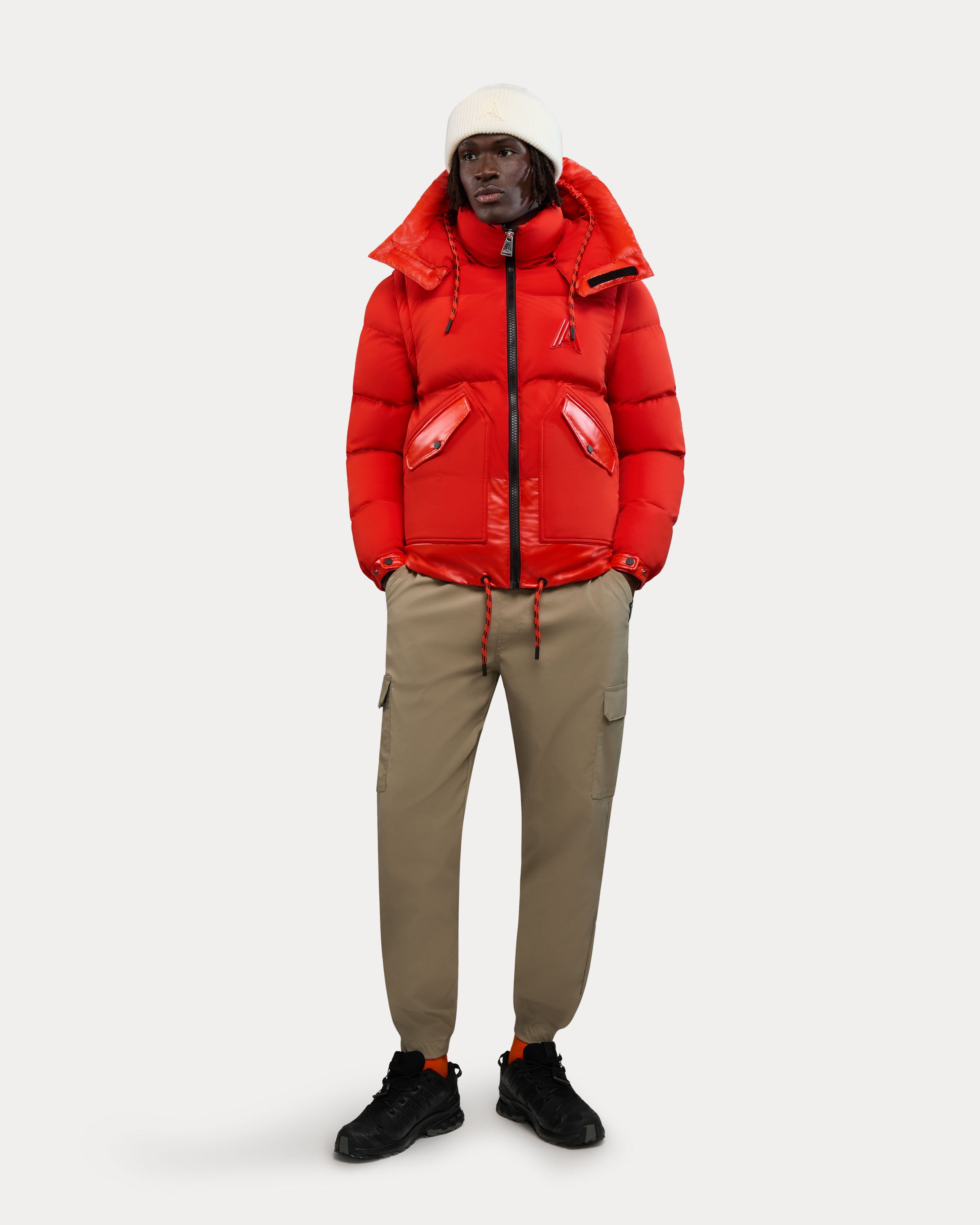 Manteau matelassé 2-en-1 de coupe décontractée unisexe Megeve
