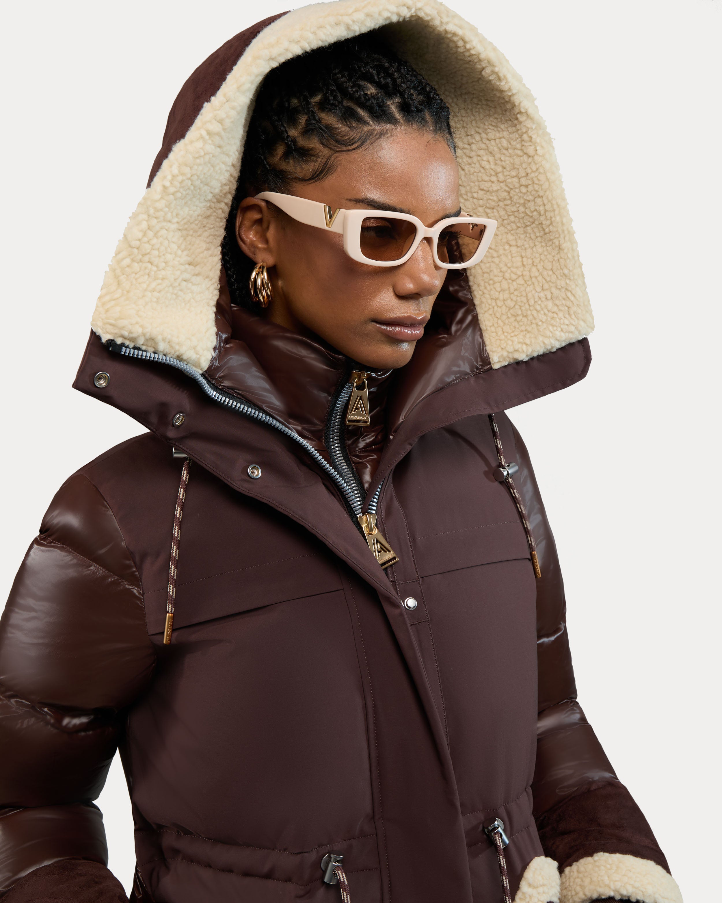 Malet Mixed Media Winter Parka