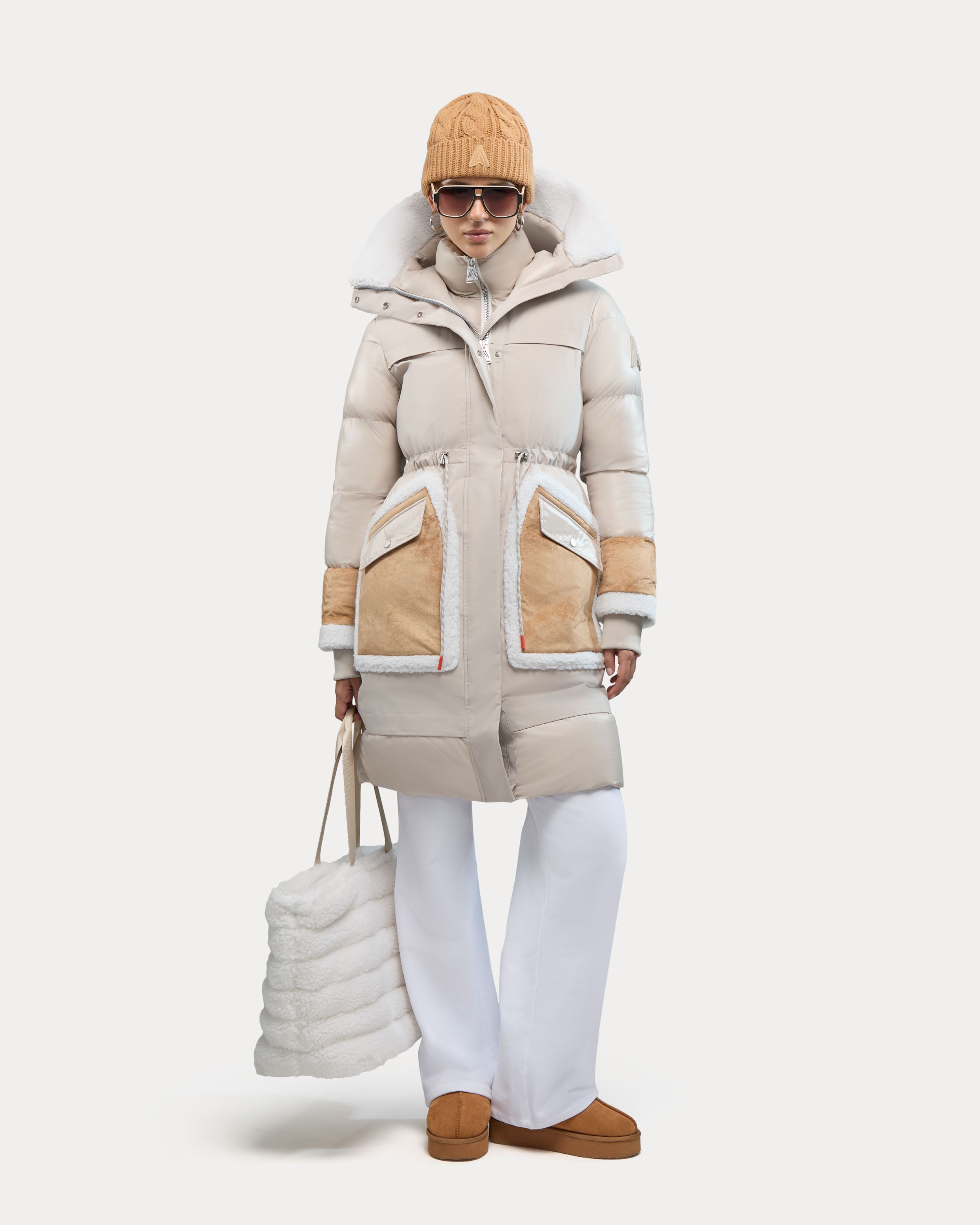 Malet Mixed Media Winter Parka