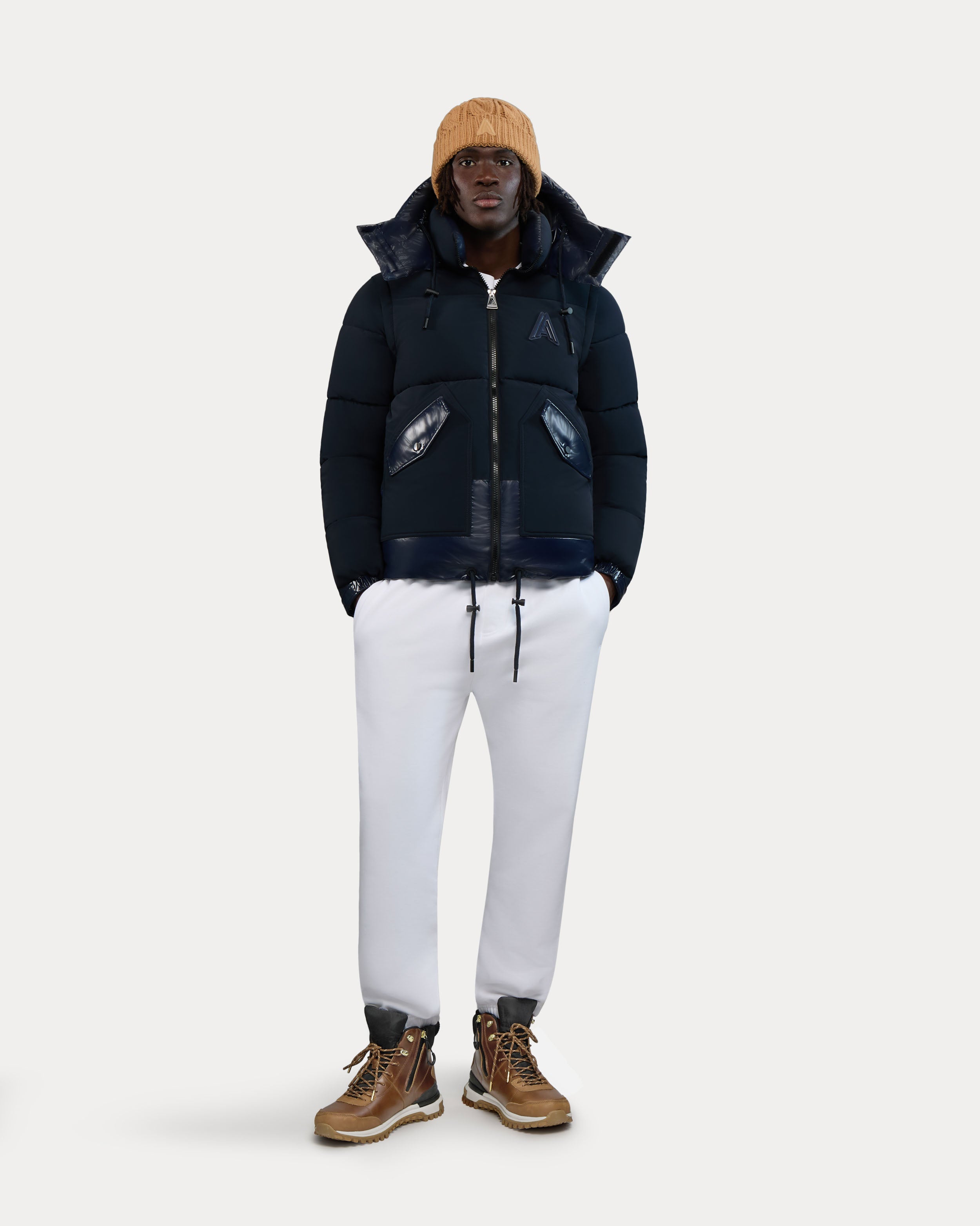 Megeve Unisex 2-In-1 Relaxed Fit Puffer